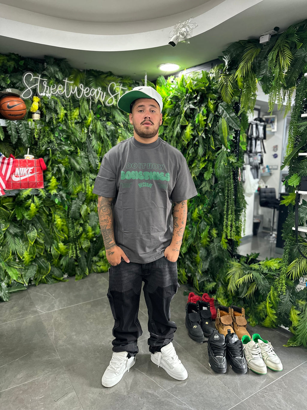 Shirt Grey Sometimes