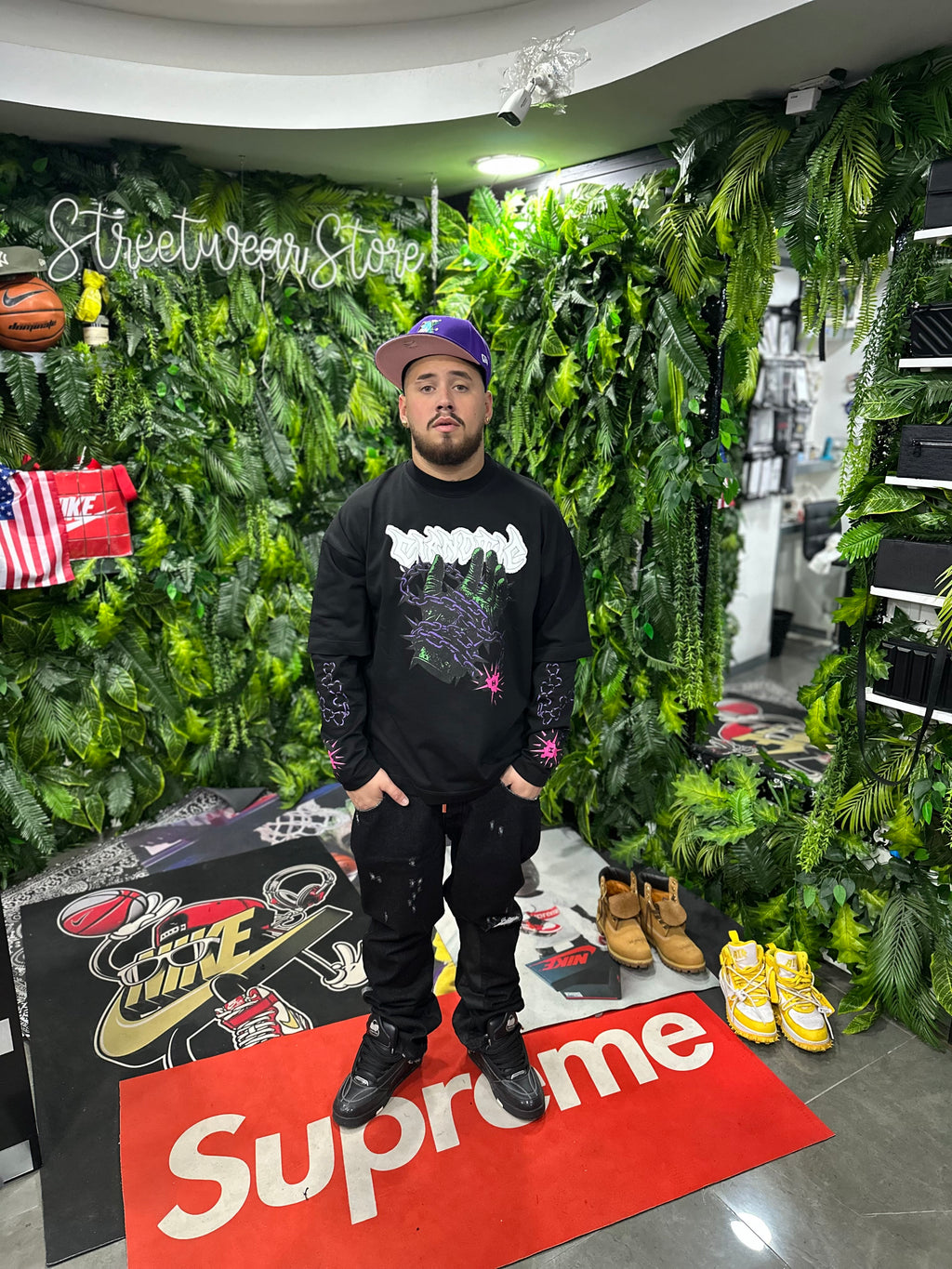 Shirt LongSleeve Mano Black CIANOTIC