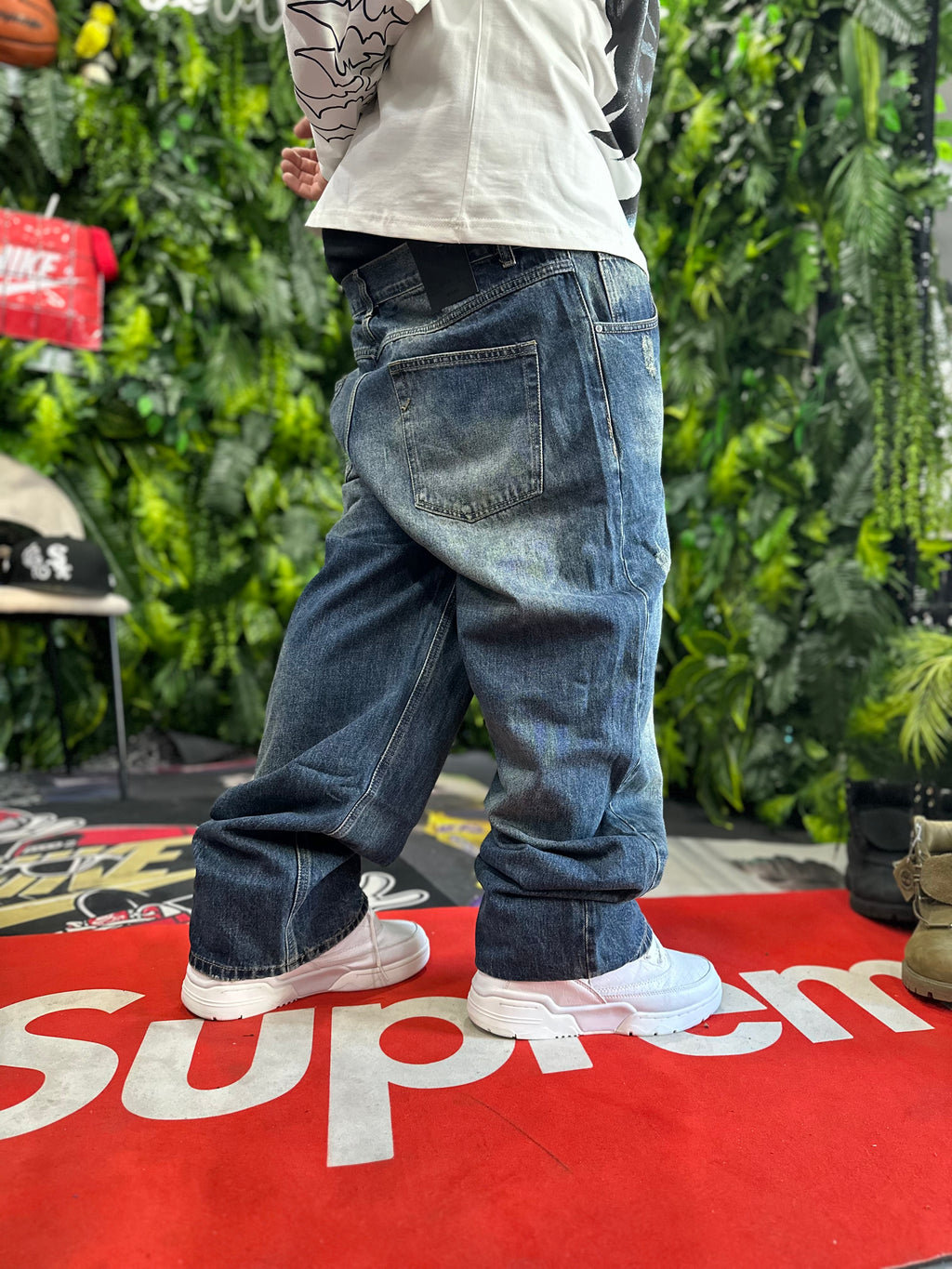 Denim LeoxJesus Baggy Blue