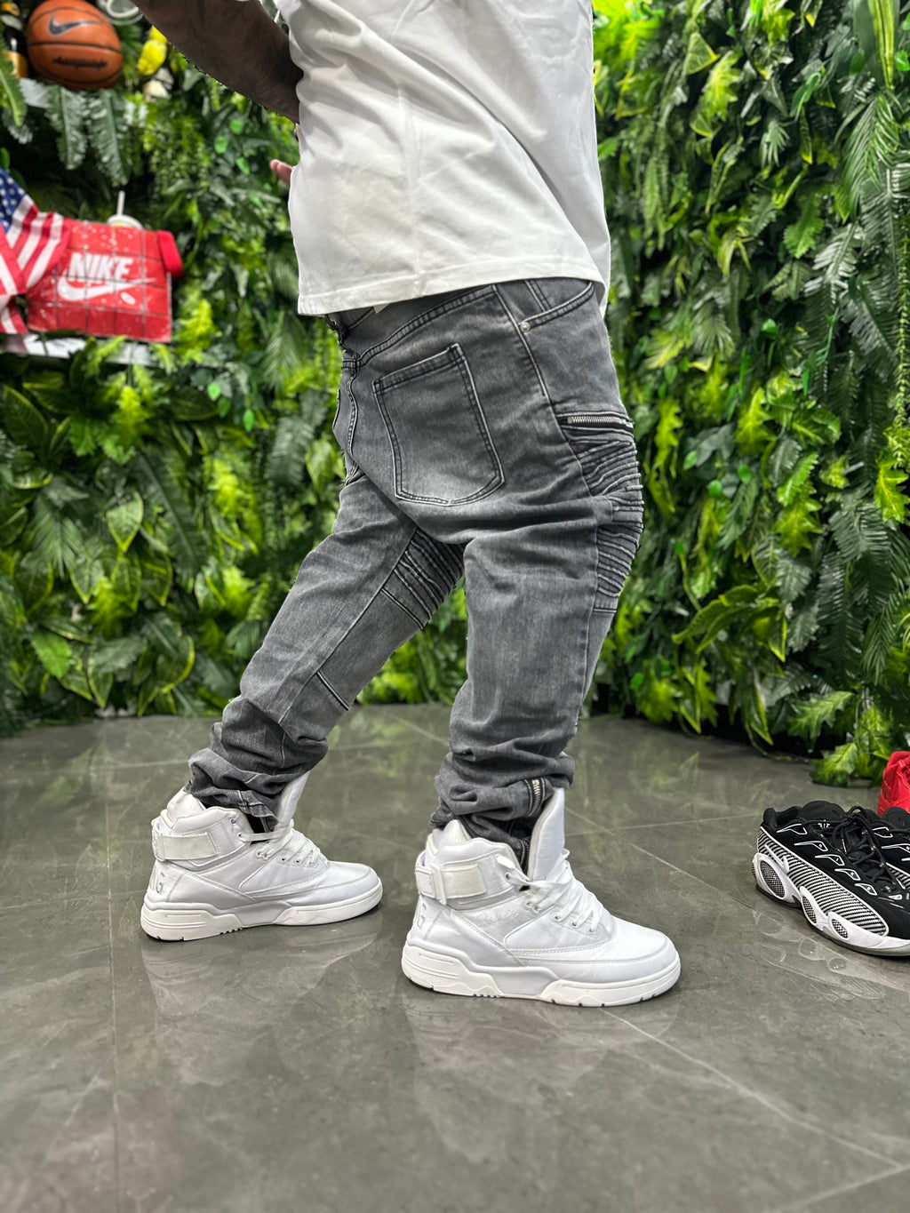 Byker Grey Four Zip Premium