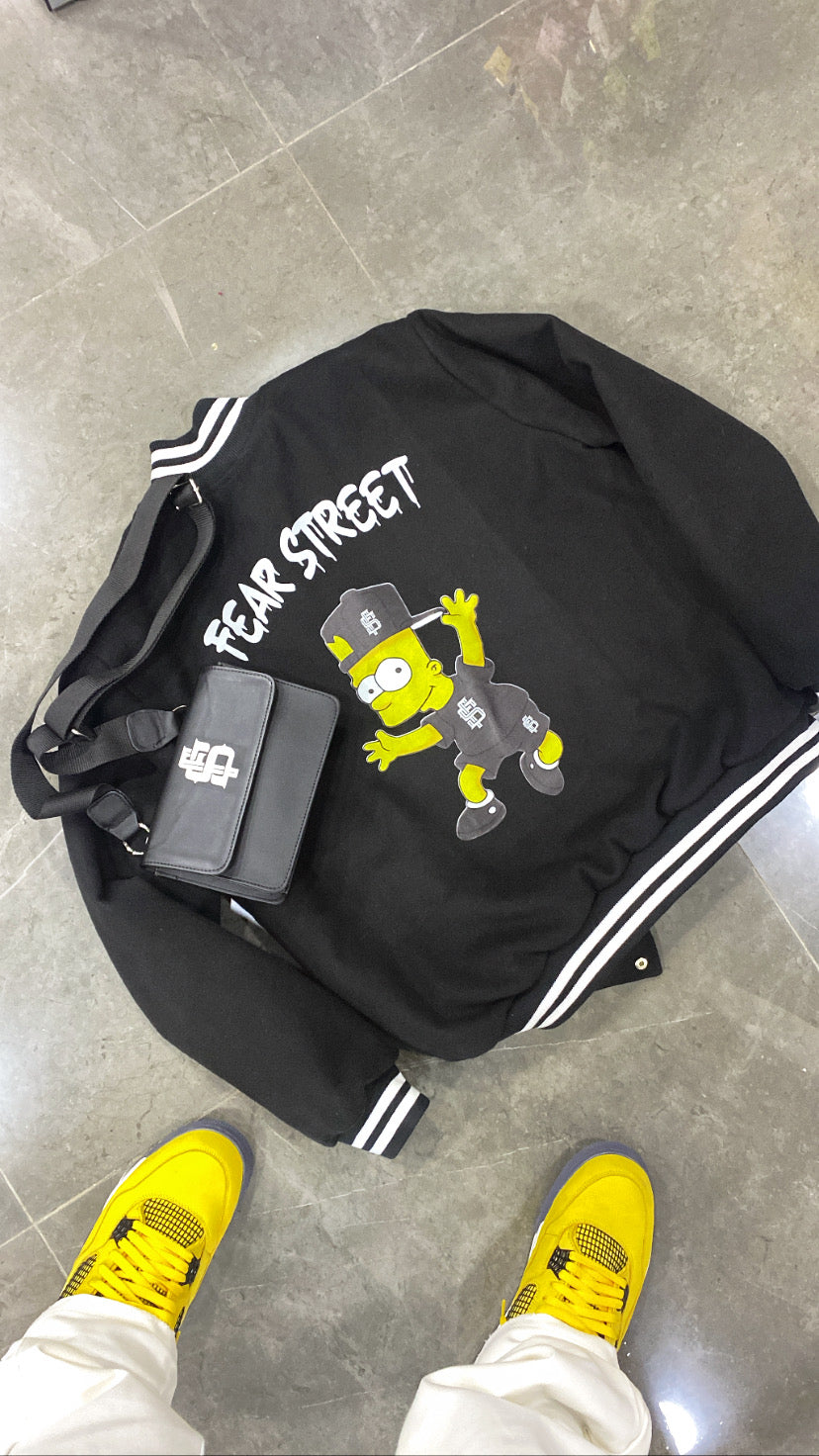 Varsity Black Simpson FEARSTREET