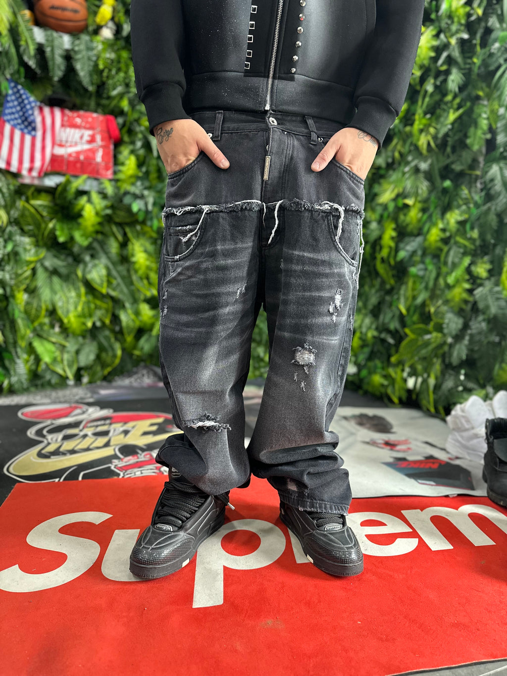 Denim Double Bustier CIANOTIC