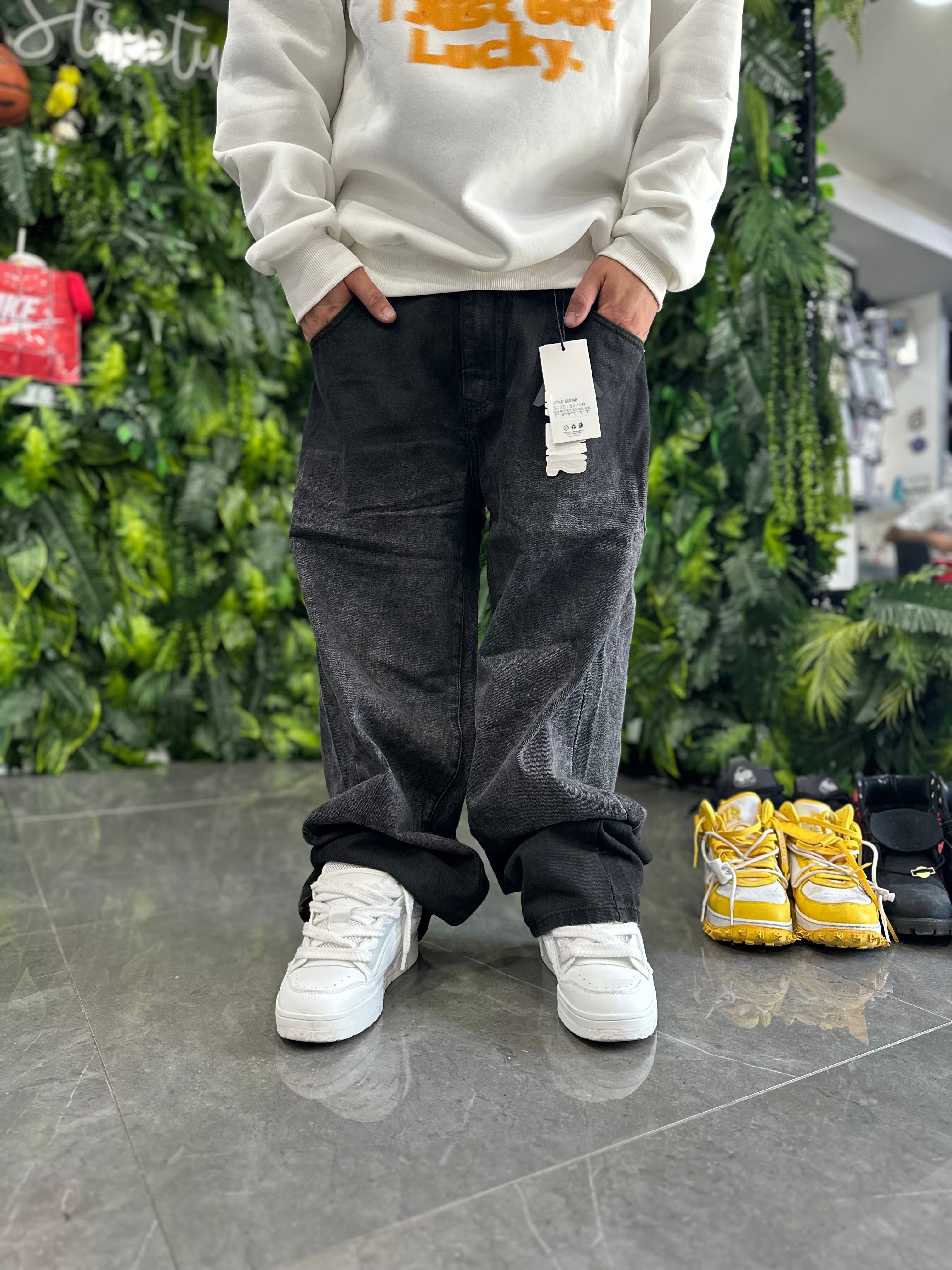 Denim Baggy DoubleWash Black