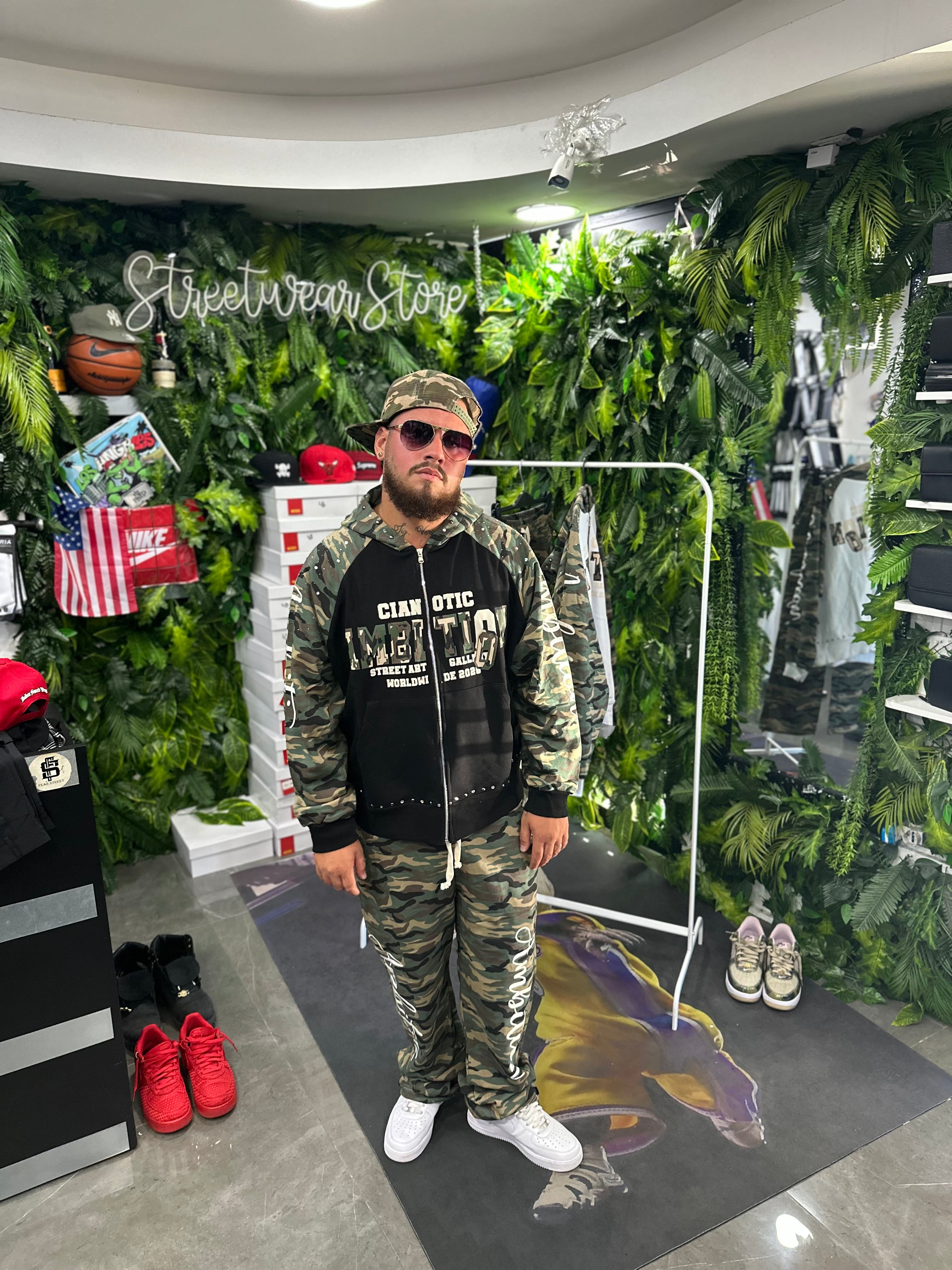 Tuta Black Ambition Military