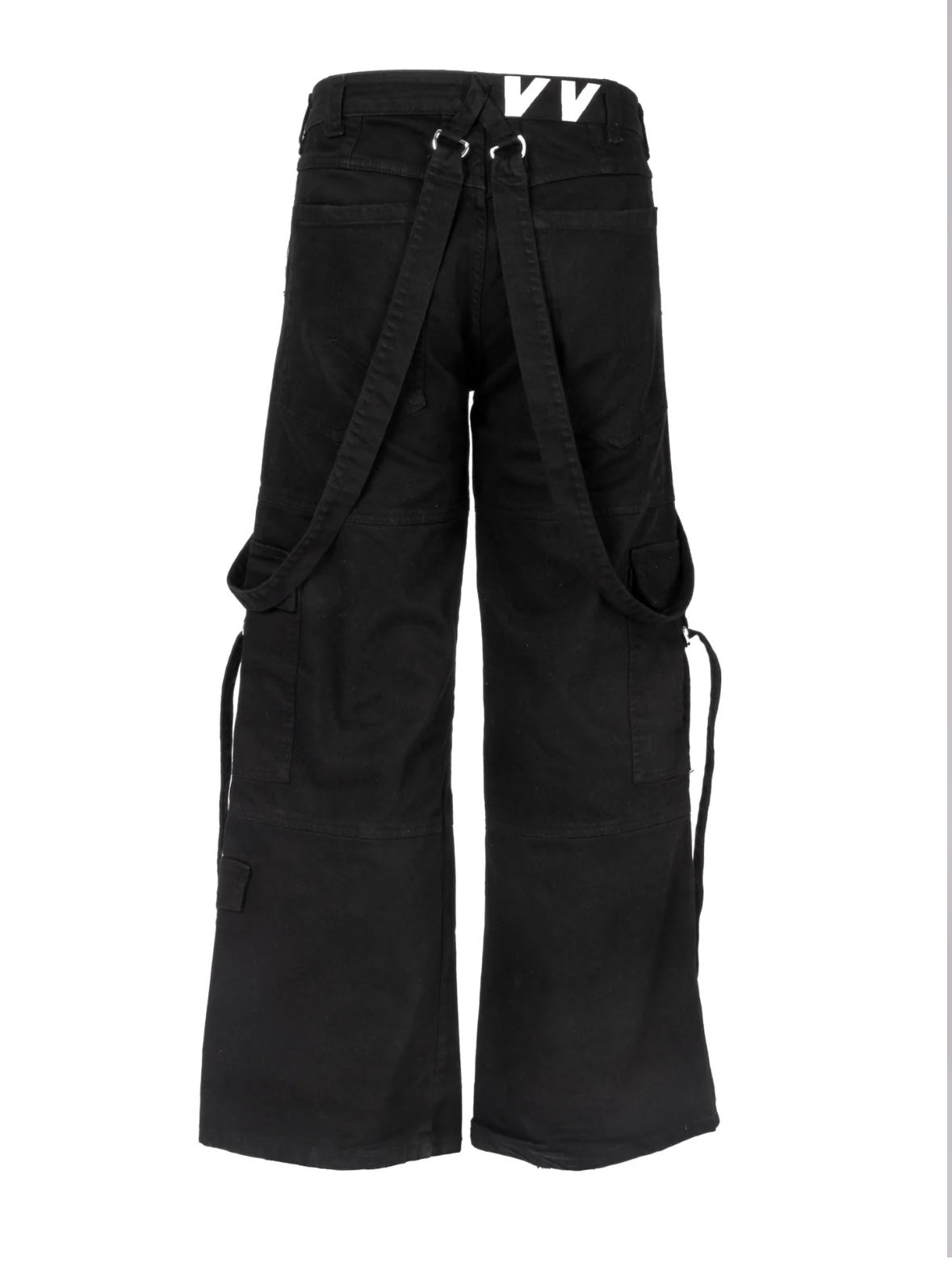 Denim Cargo Reaven Black EFFEMME