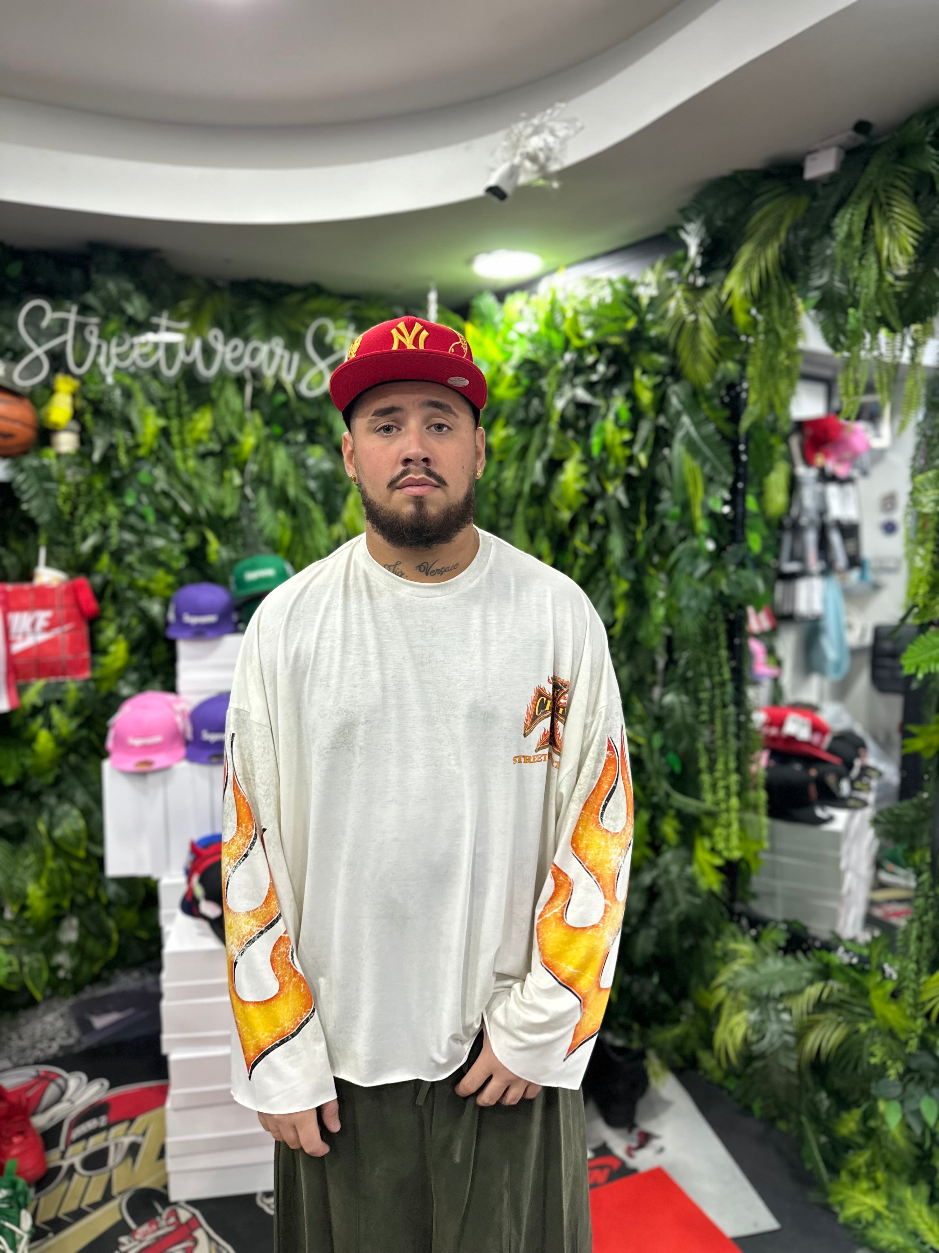 Shirt LongSleeve Croce White CREATIVE