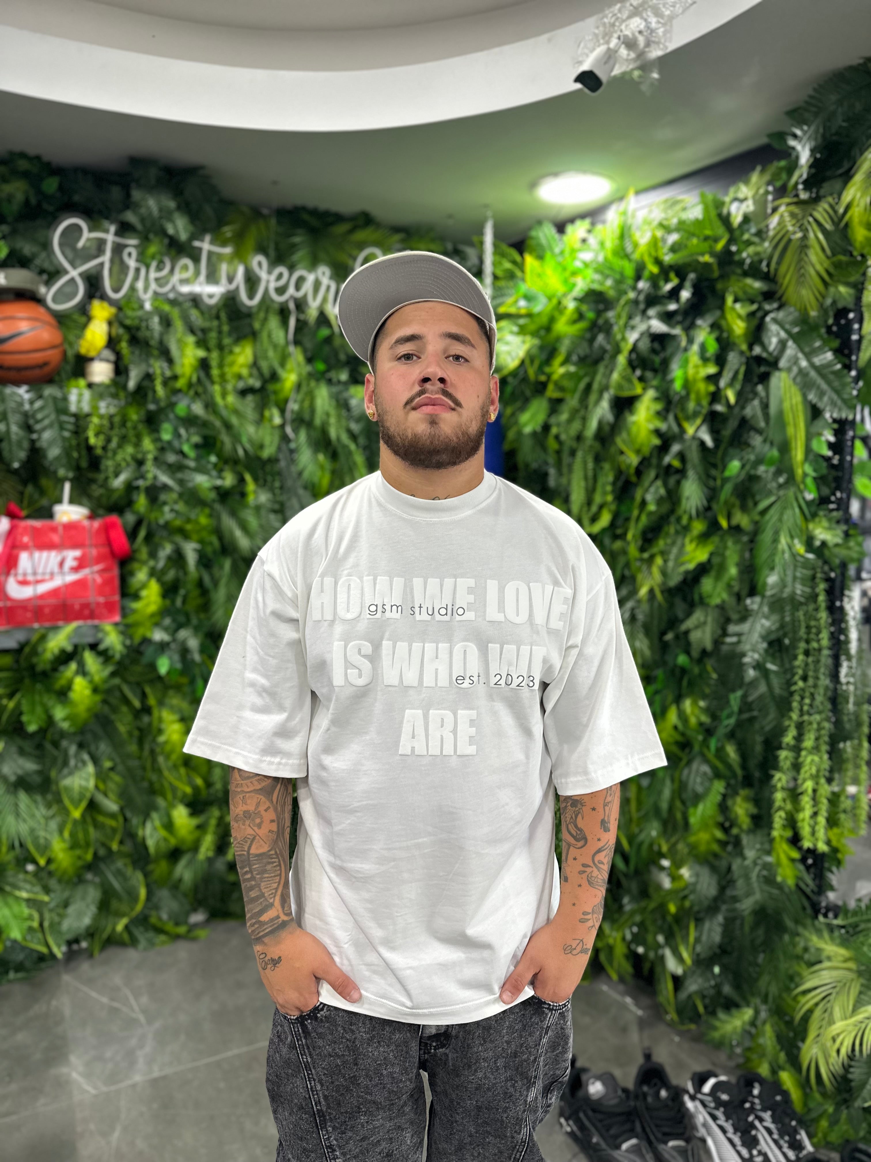 Shirt Love White GODSAVEME