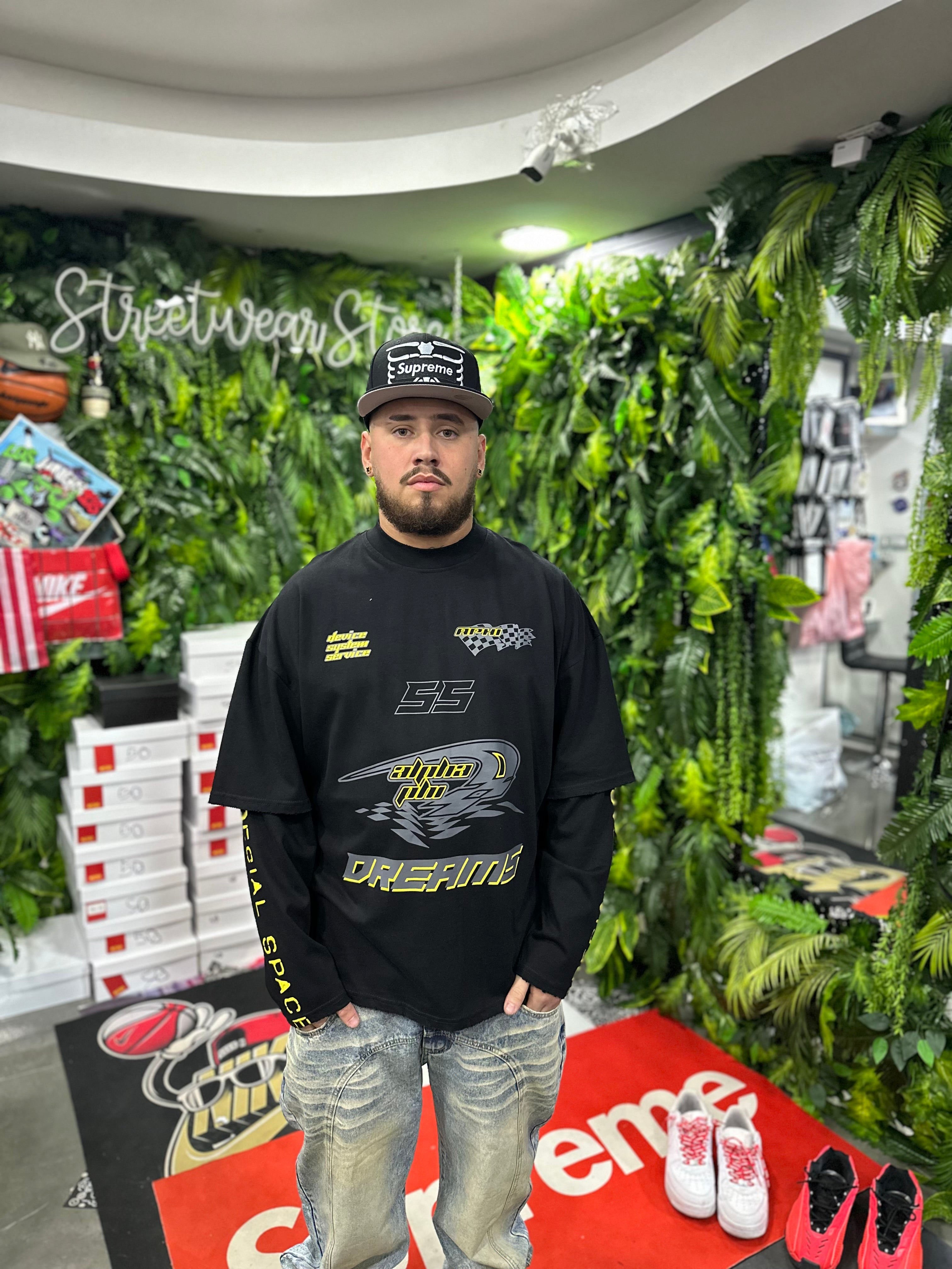 Shirt LongSleeve Dreams Black