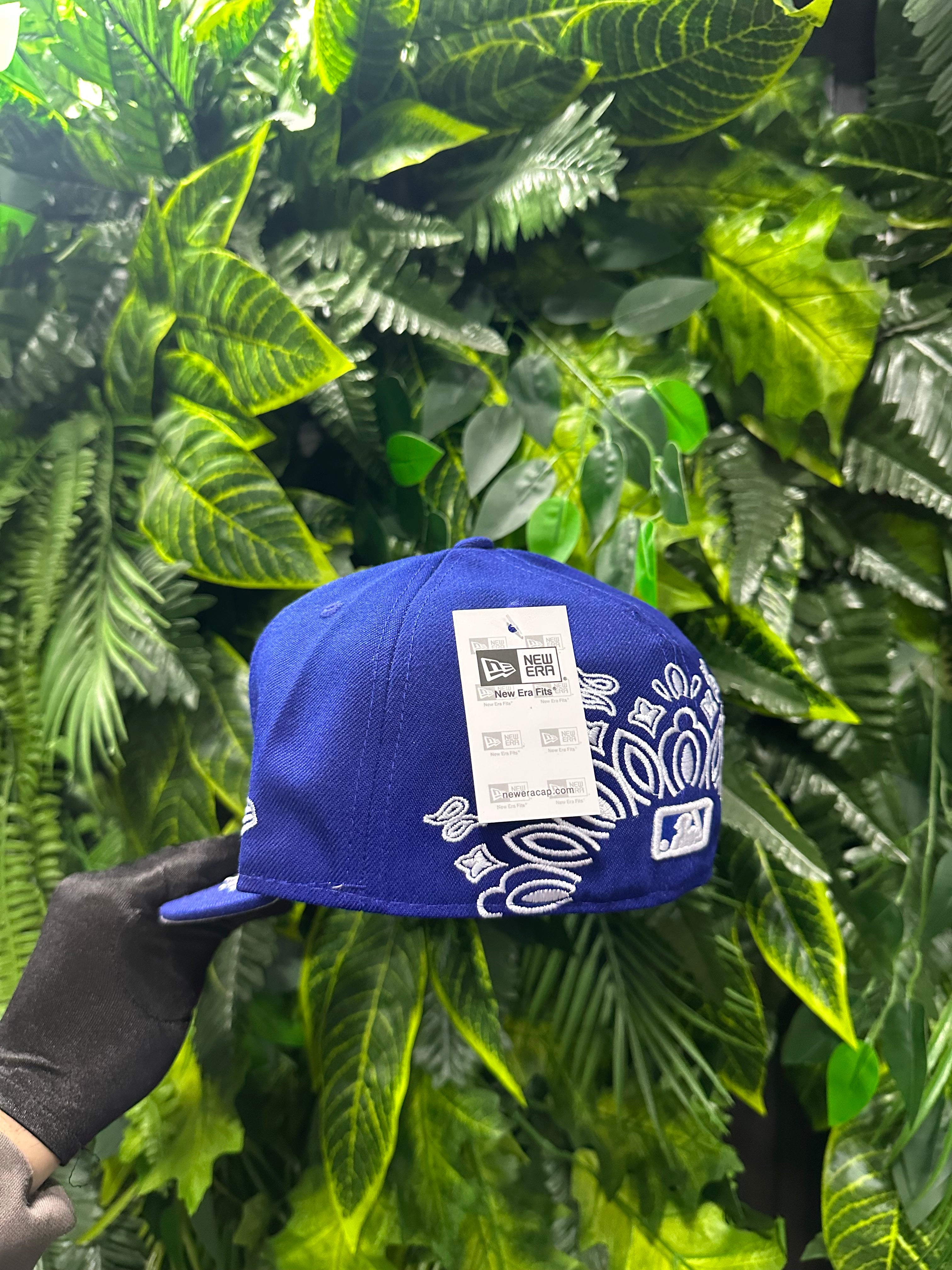 Cappello LA Dodgers Paisley Blu