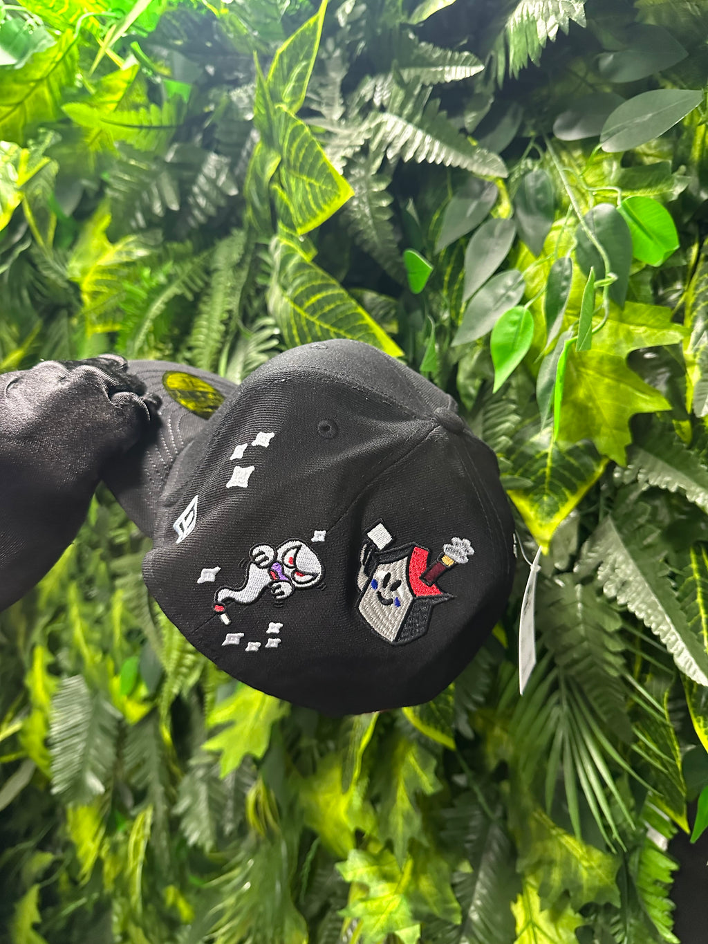 Cappello Supreme Characters Logo Black