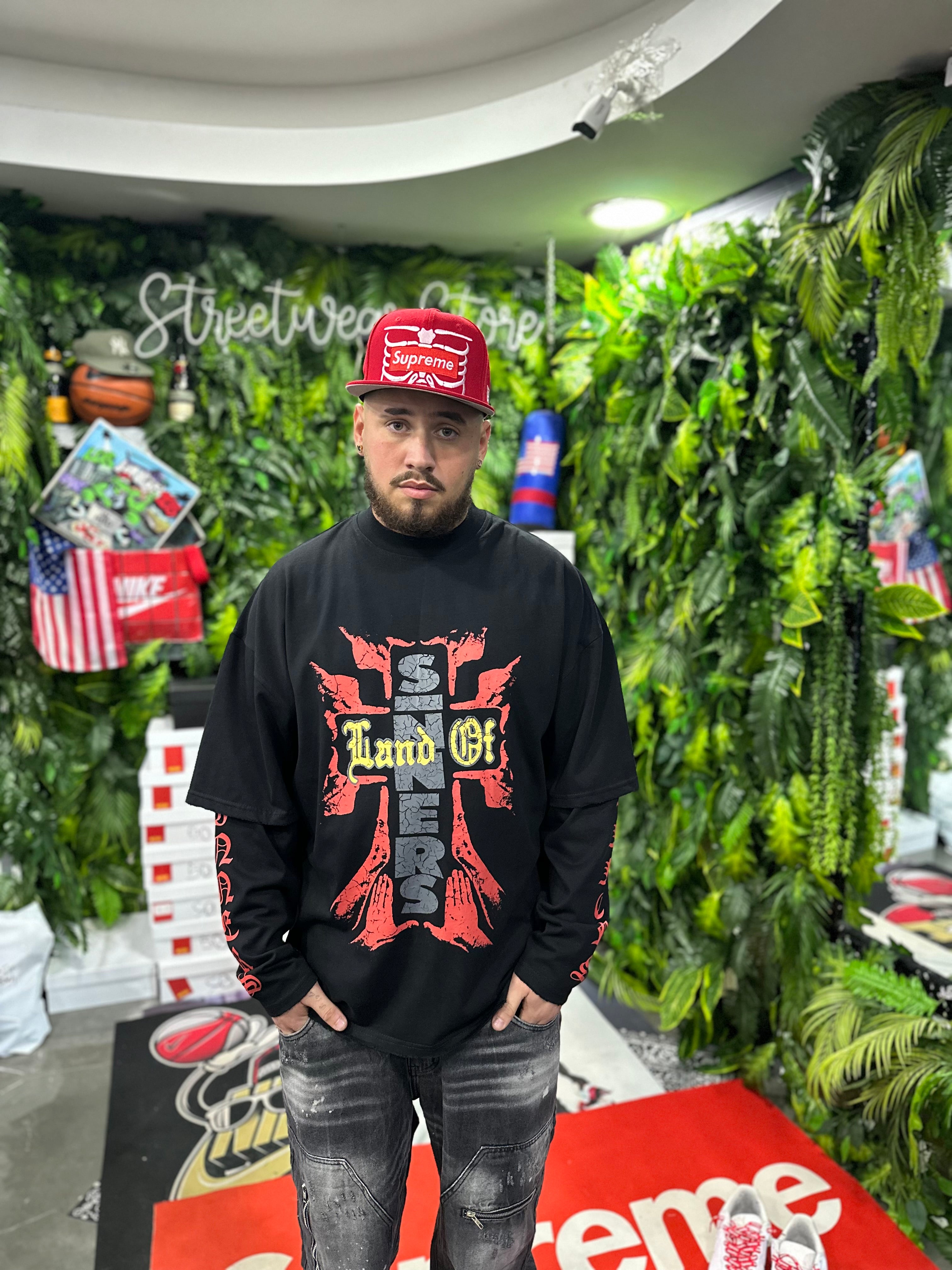 Shirt LongSleeve Siners BLACK