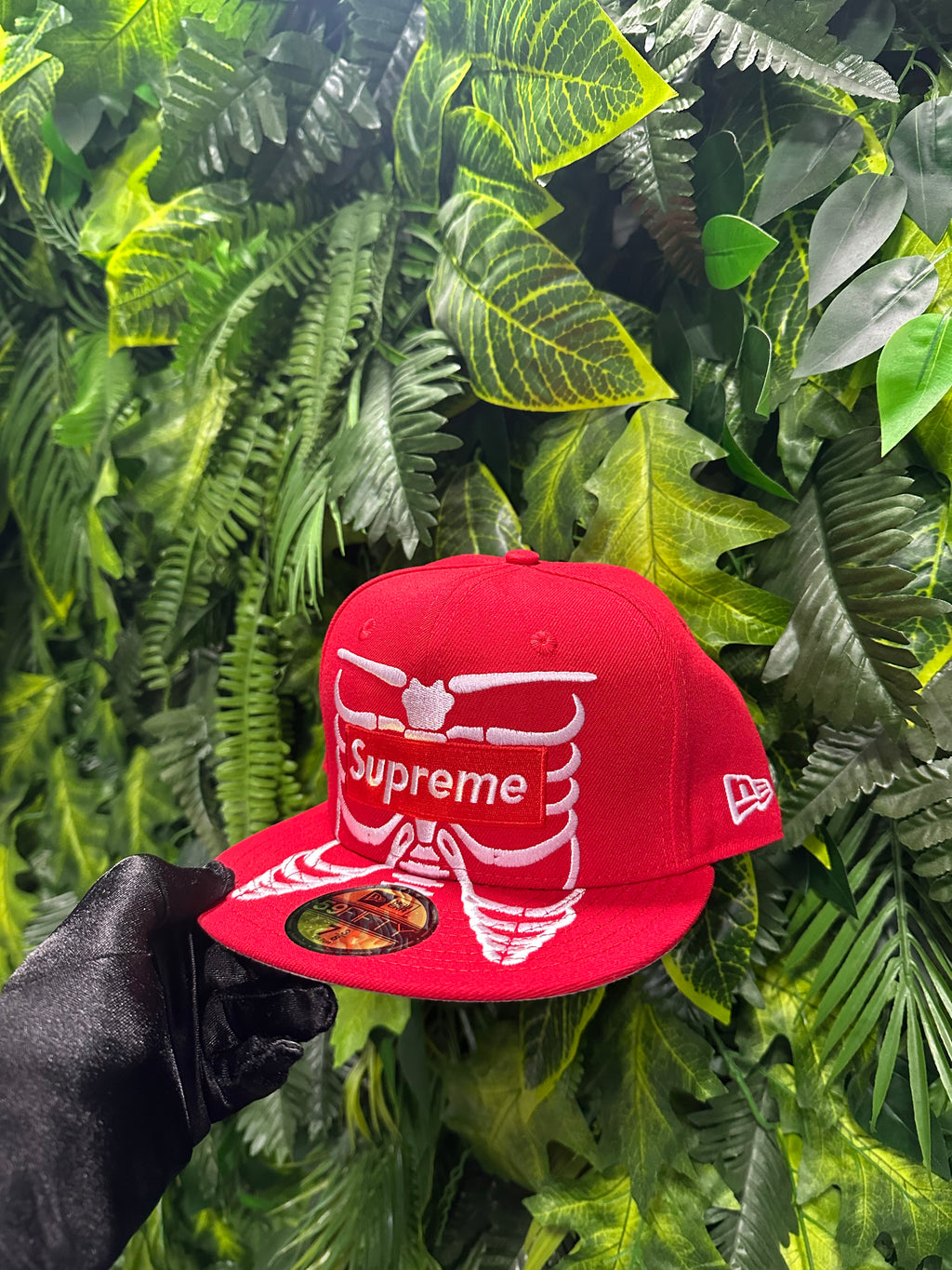 Cappello Supreme Bones Box Red