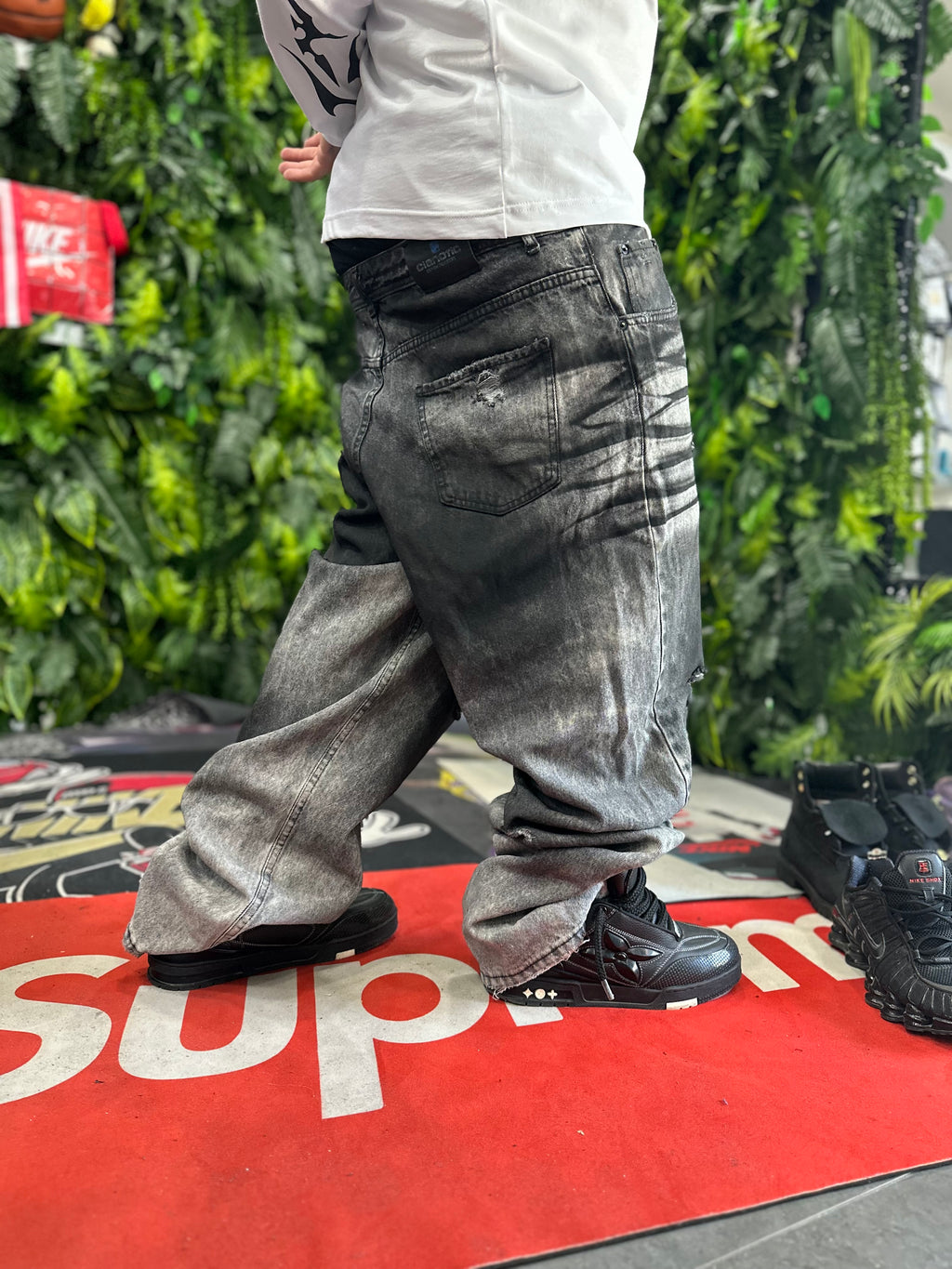 Denim Baggy Dark Grey CIANOTIC