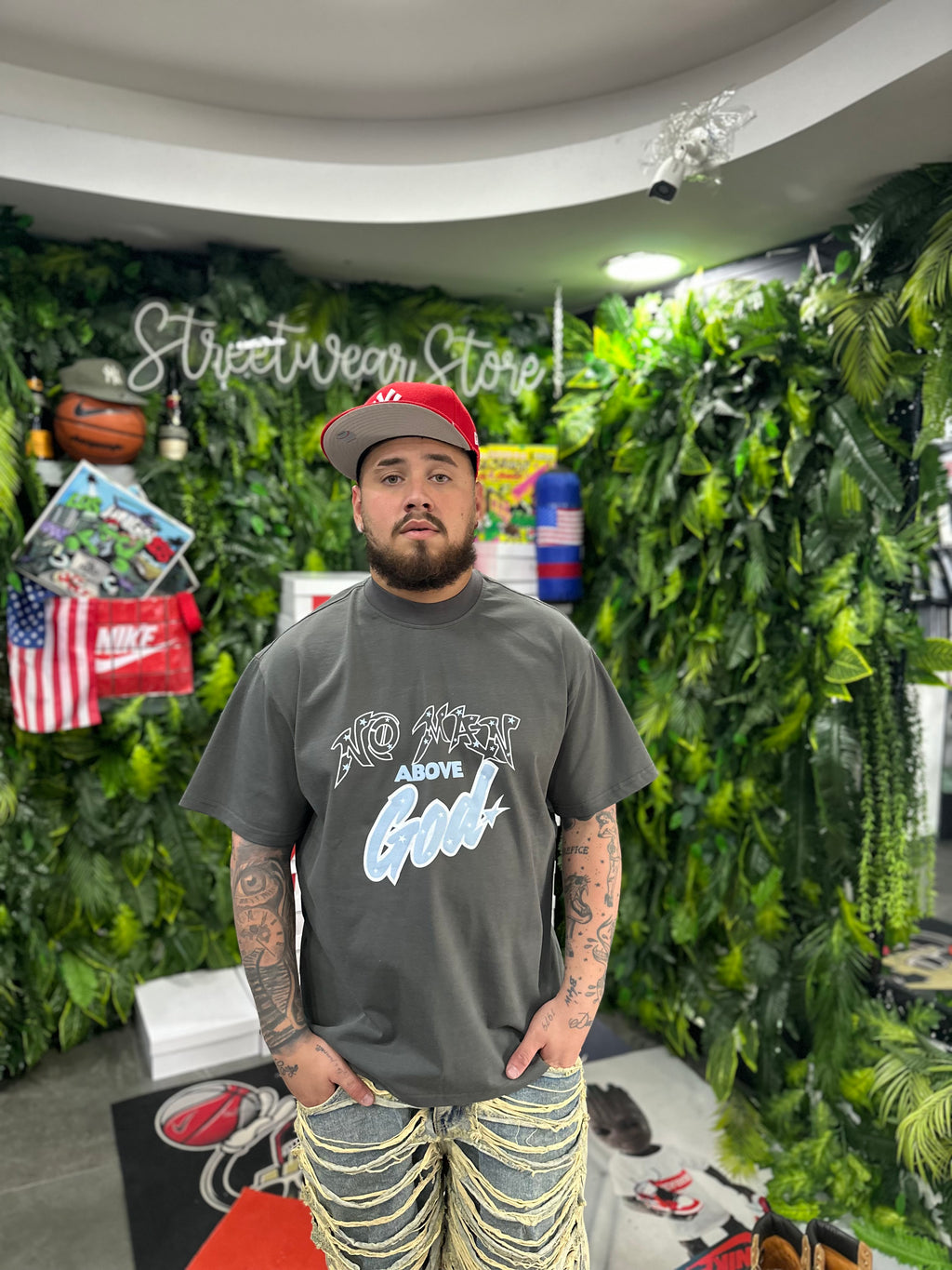 Shirt Grey No Man