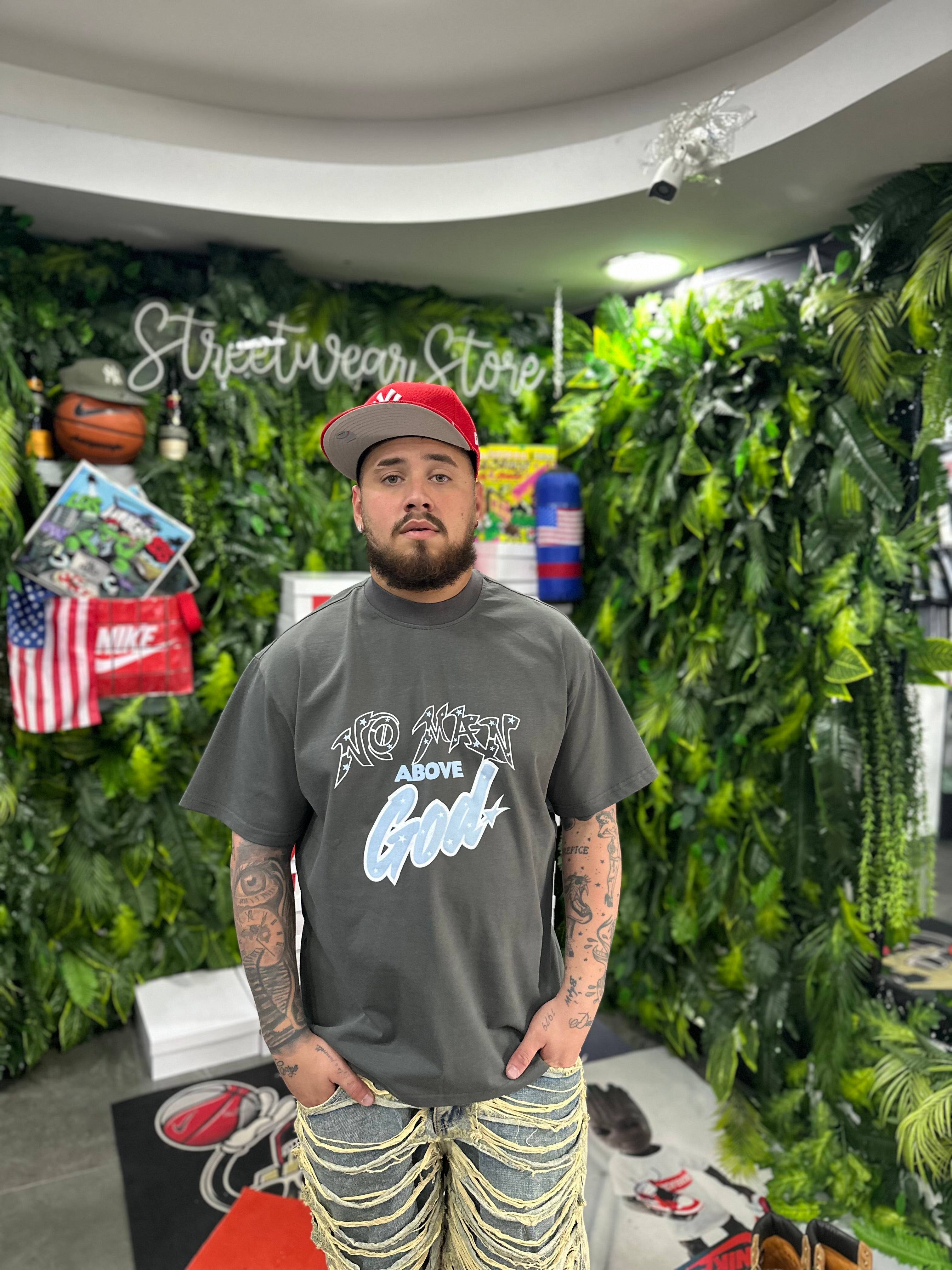 Shirt Grey No Man