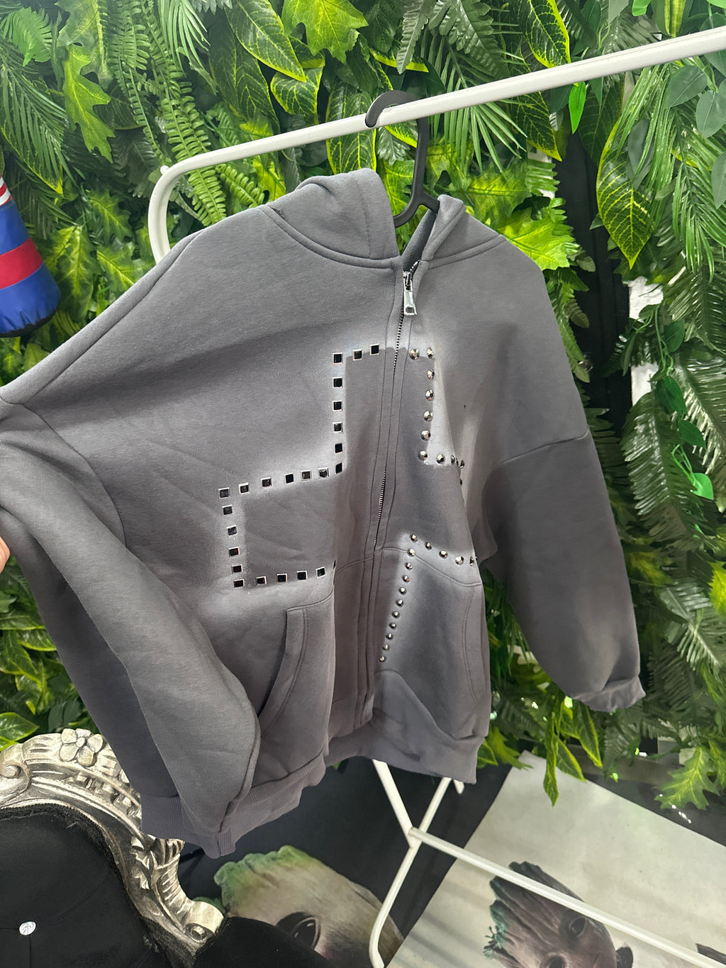 Felpa Croce Grey BUNKER