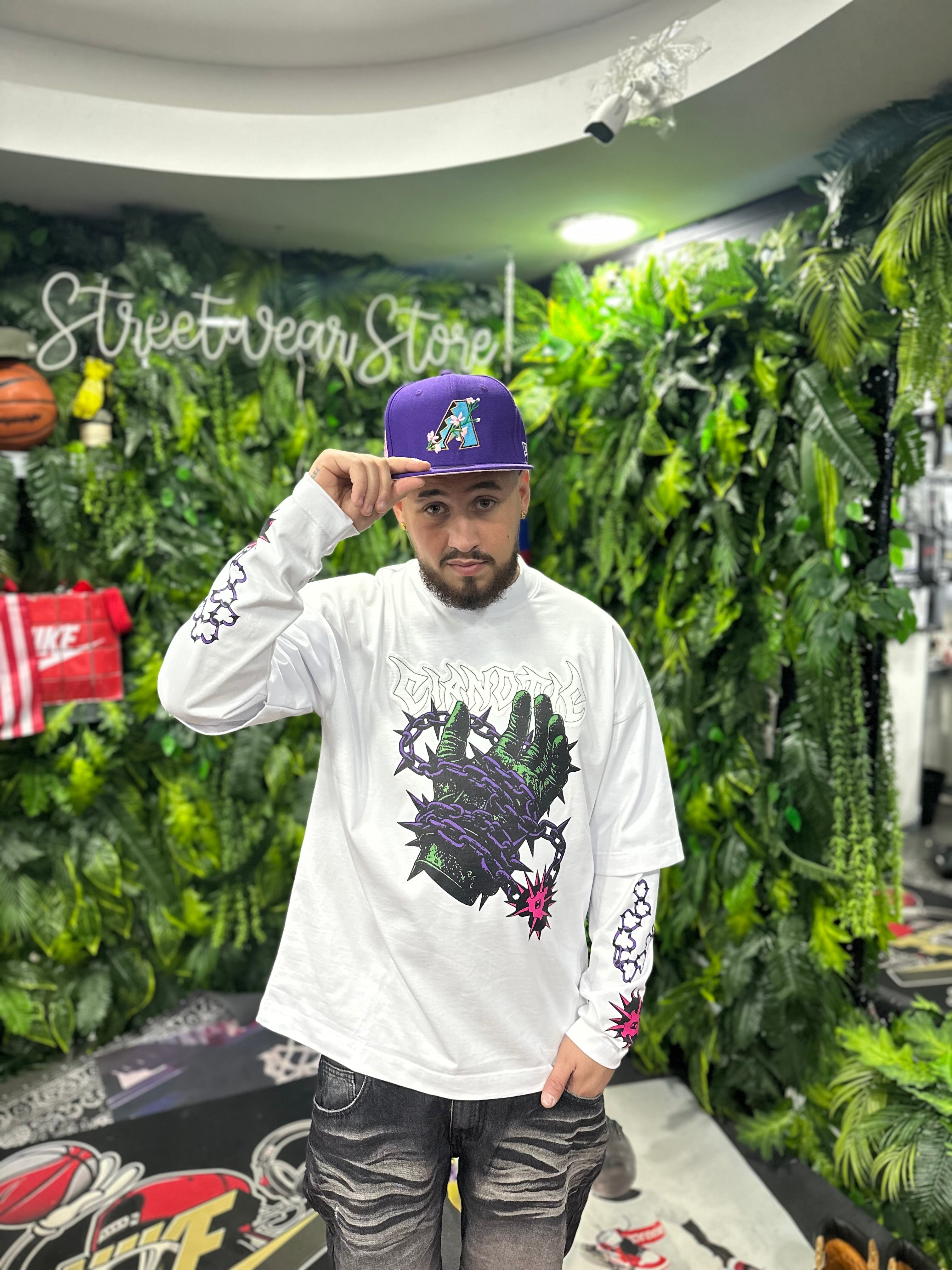 Shirt LongSleeve Mano White CIANOTIC