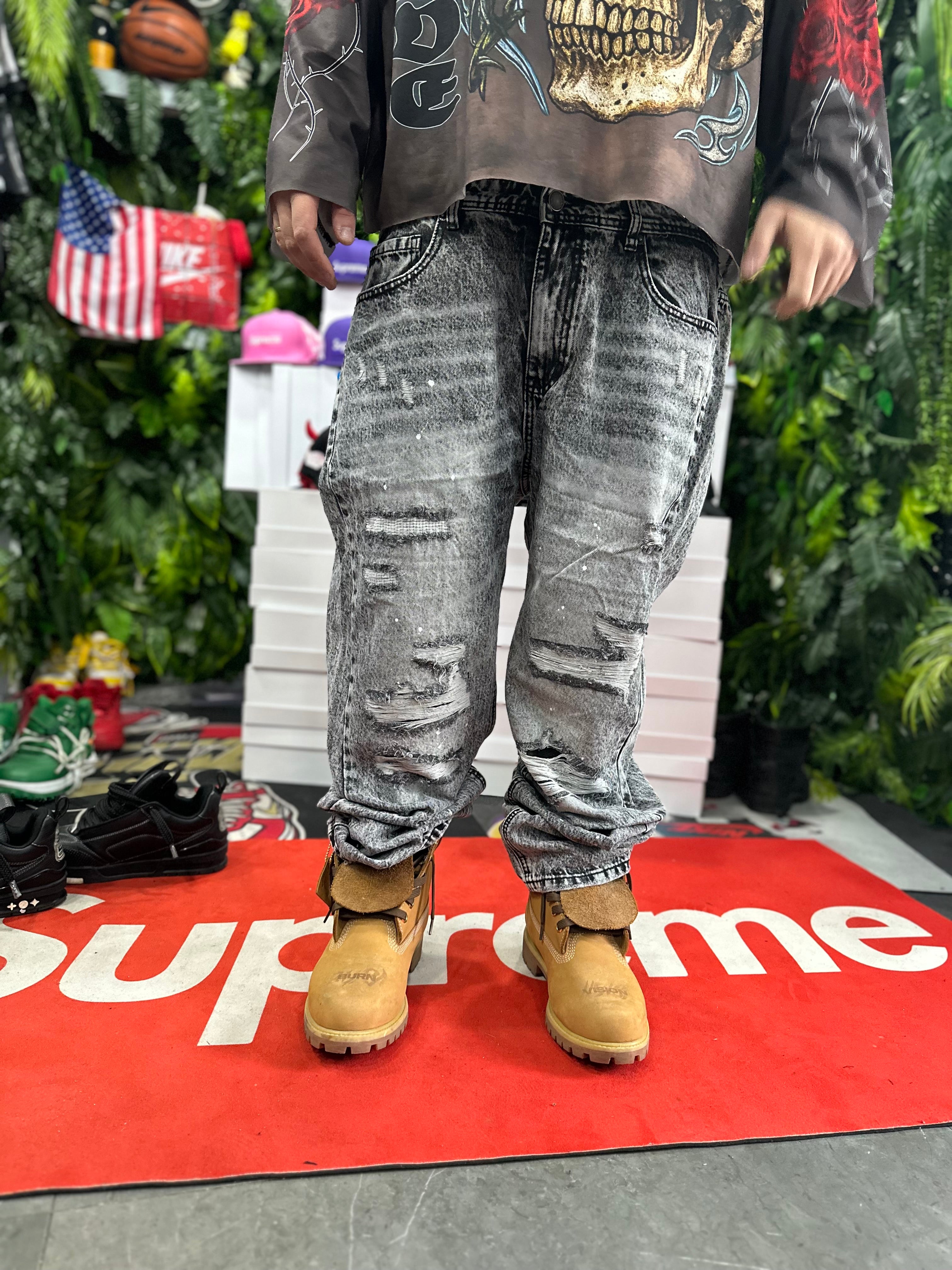 Denim Baggy Grey CLOUD