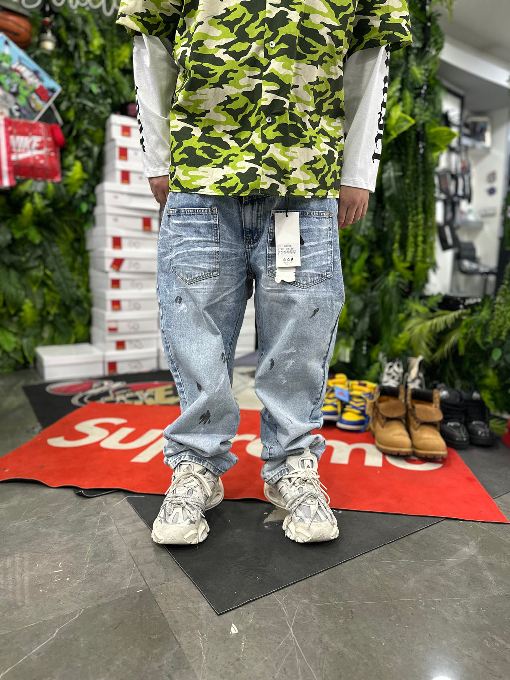 Denim Baggy Wash DoubleTask