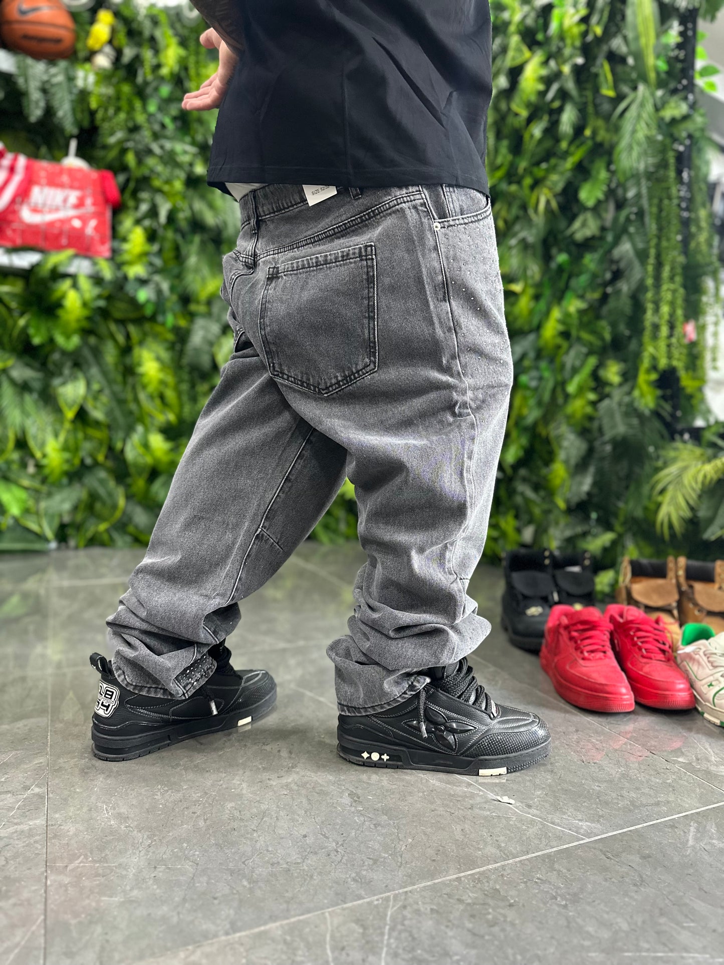 Denim Grey Diamond