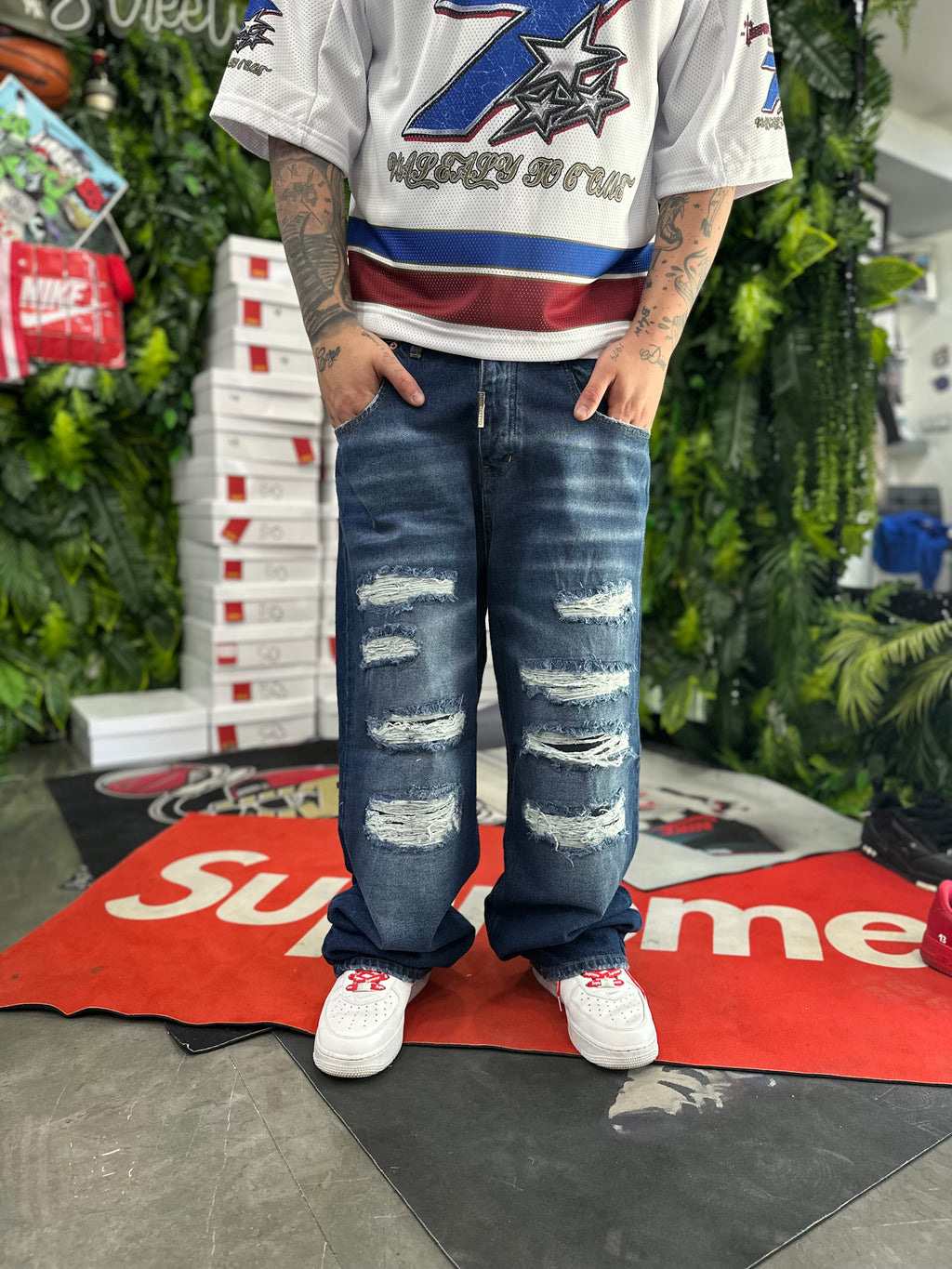 Denim Baggy Blu HIDDEN CIANOTIC