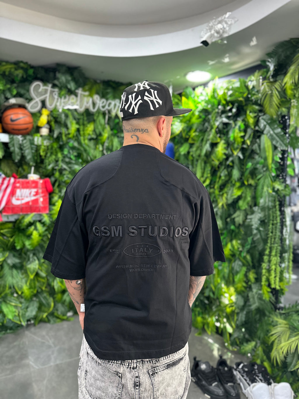 Shirt Departiment Black GODSAVEME