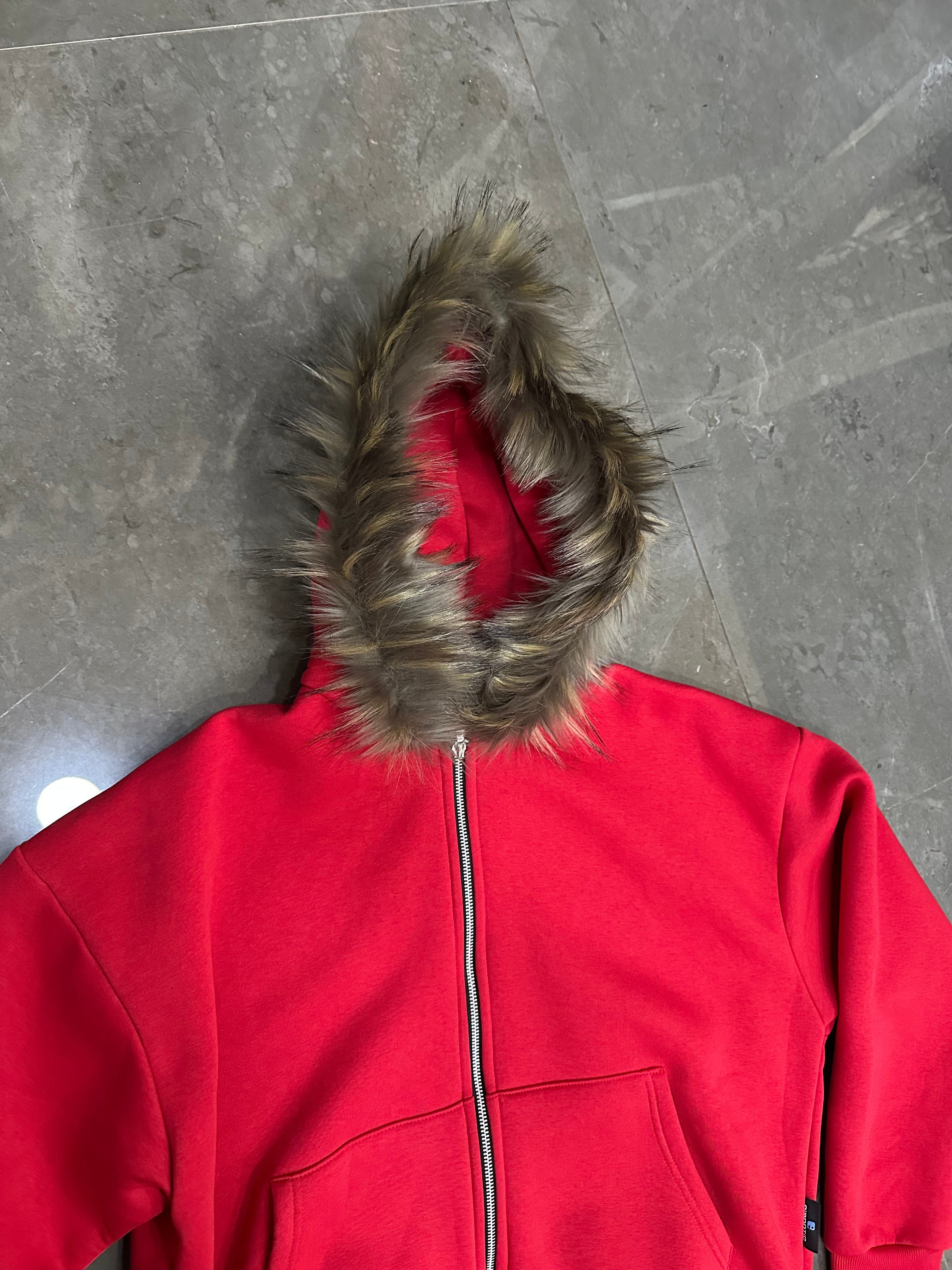 Felpa Pelliccia Red CIANOTIC