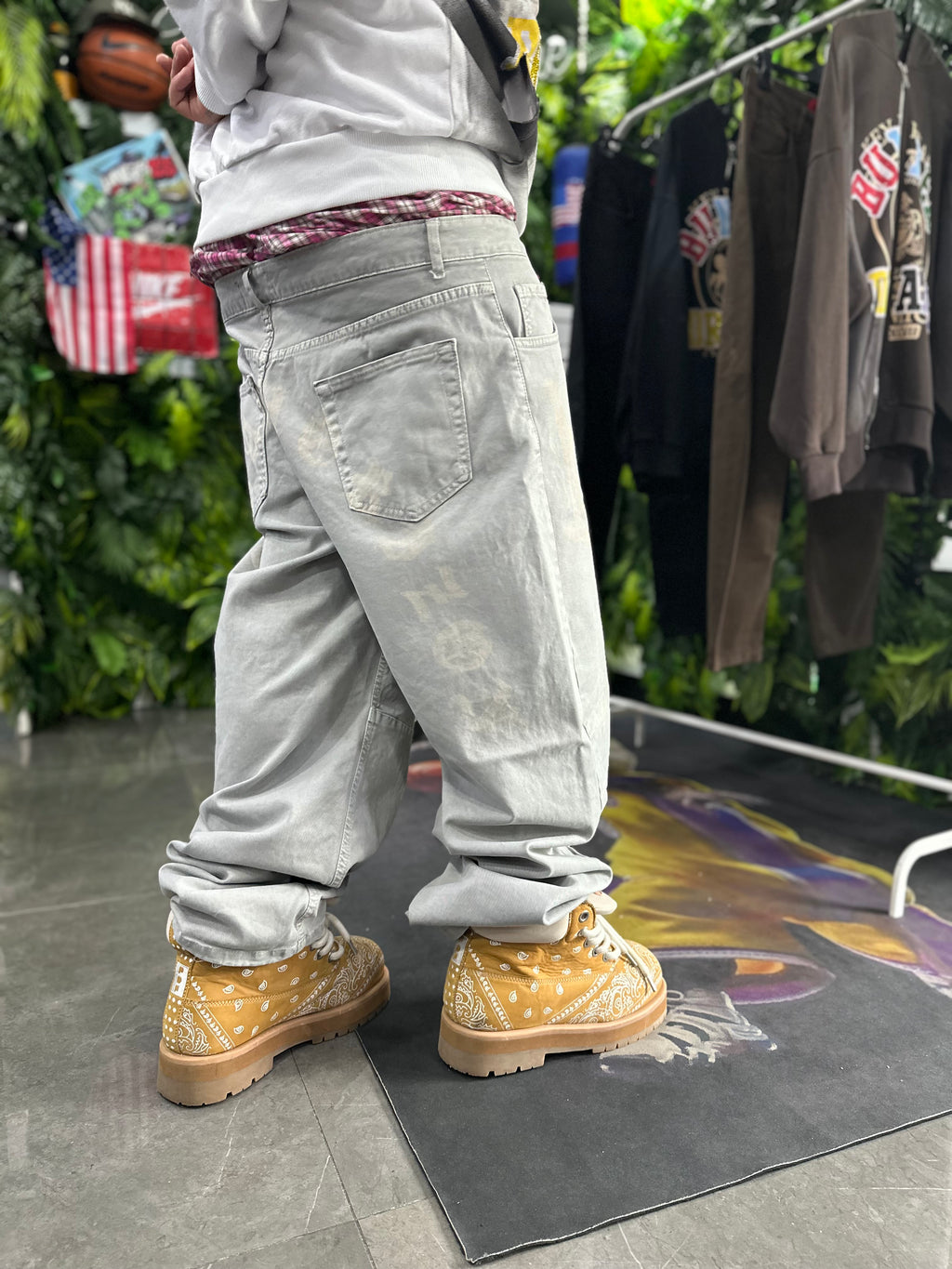 Denim Grey Laserized Legends BUNKER