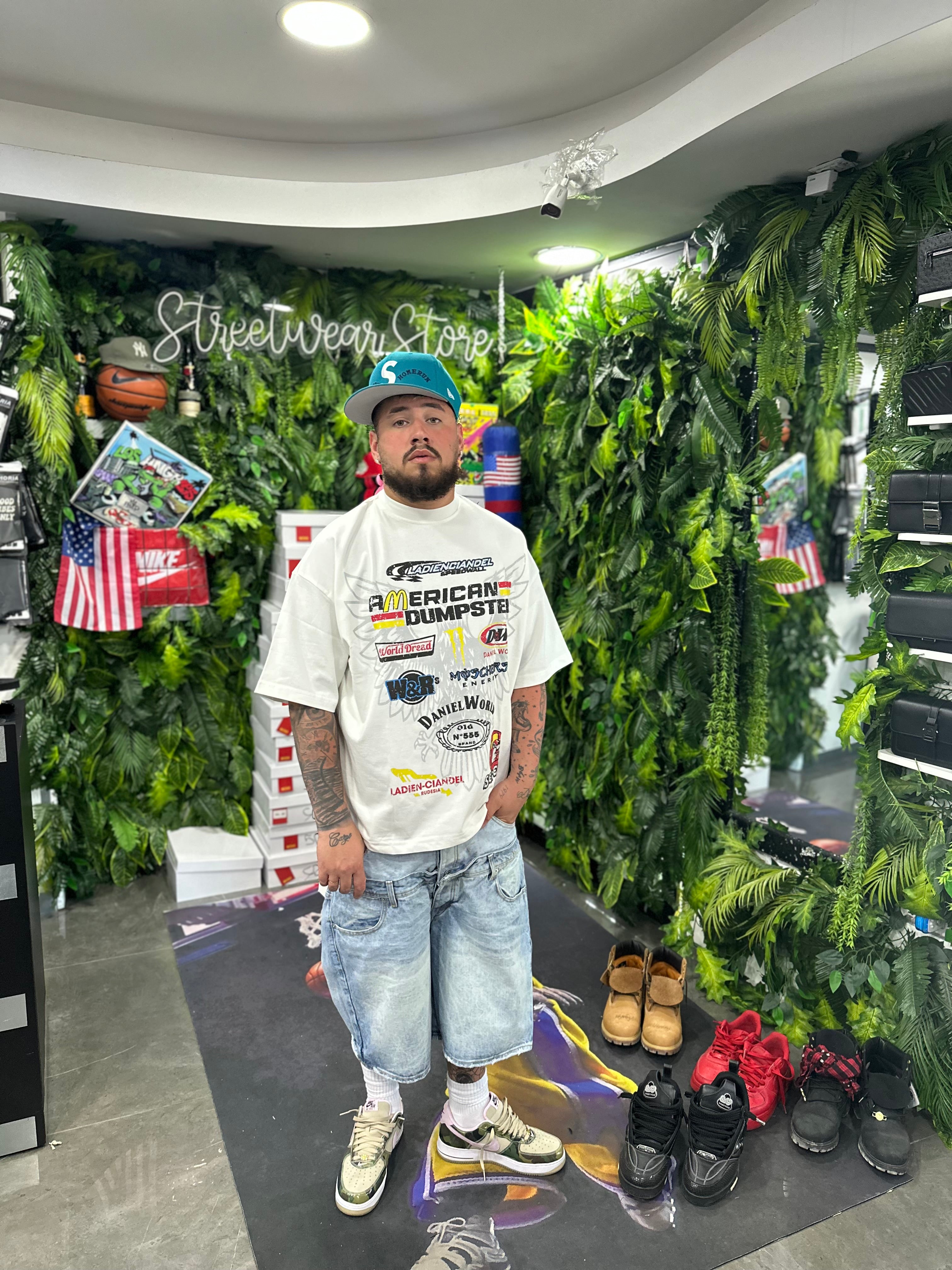 Shirt White American BUNKER