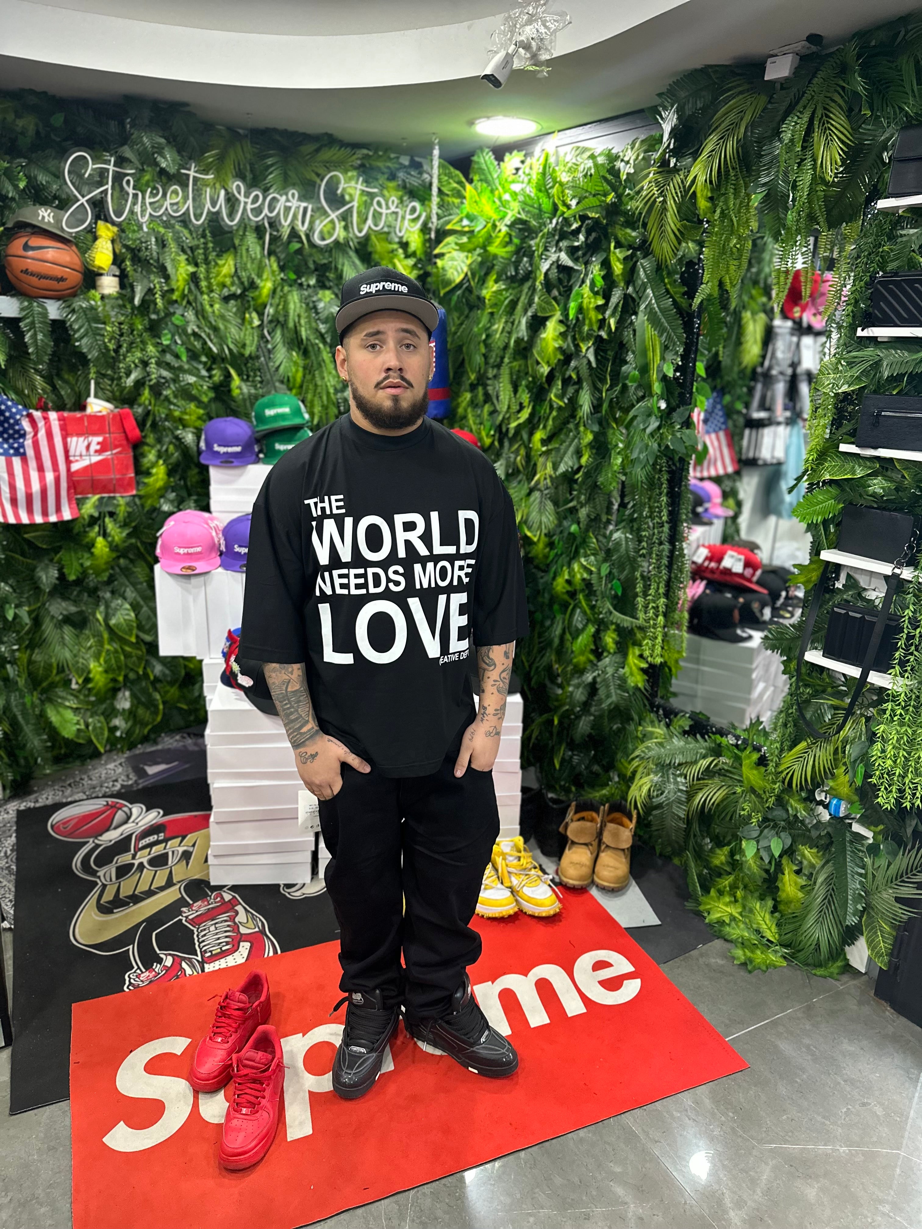 Shirt Black Love CREATIVE