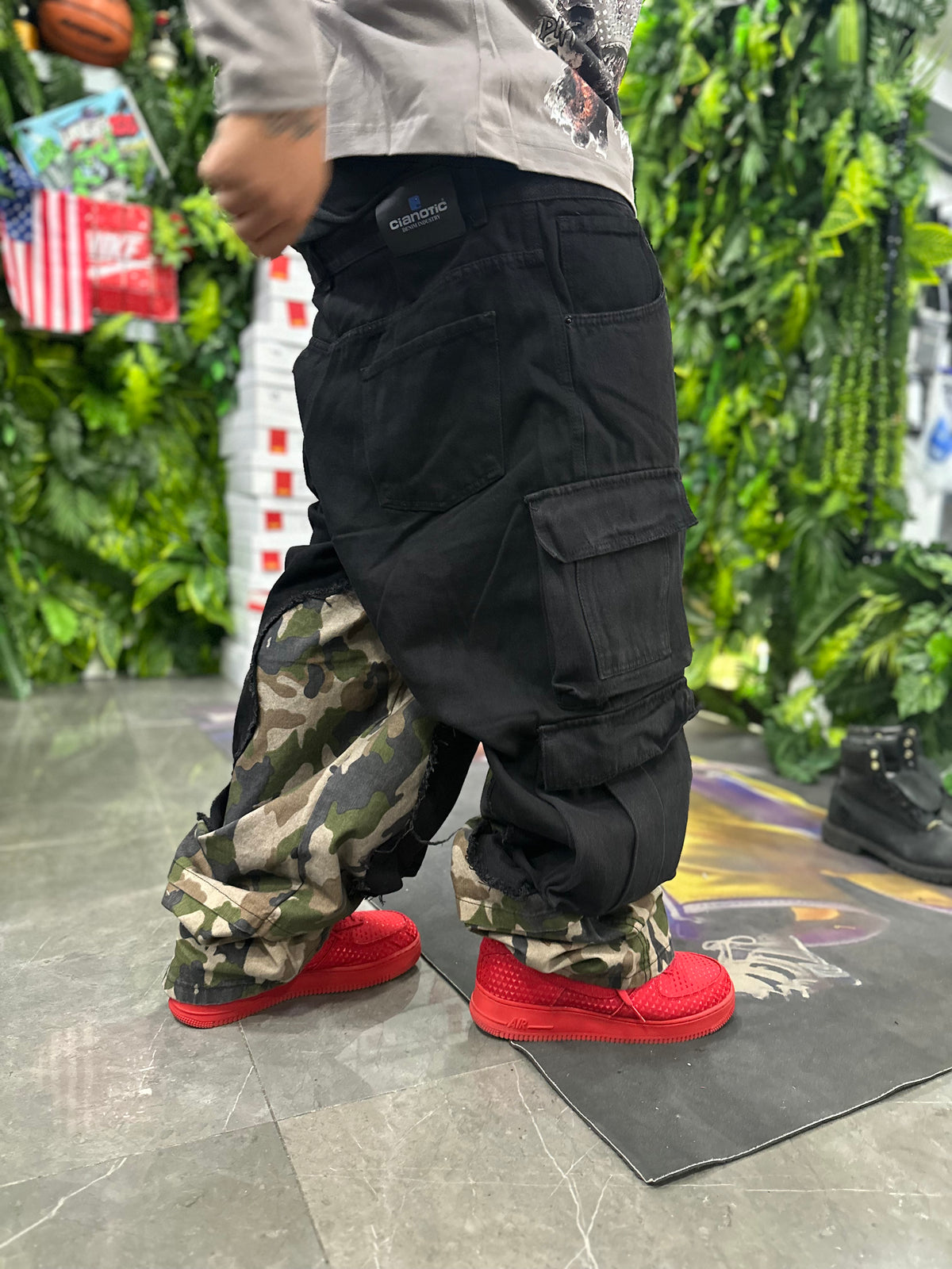Denim Cargo Military Army553 CIANOTIC