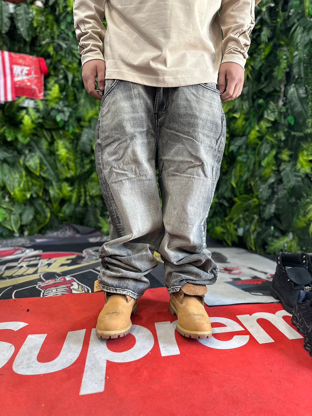 Denim Baggy Tiger Leox