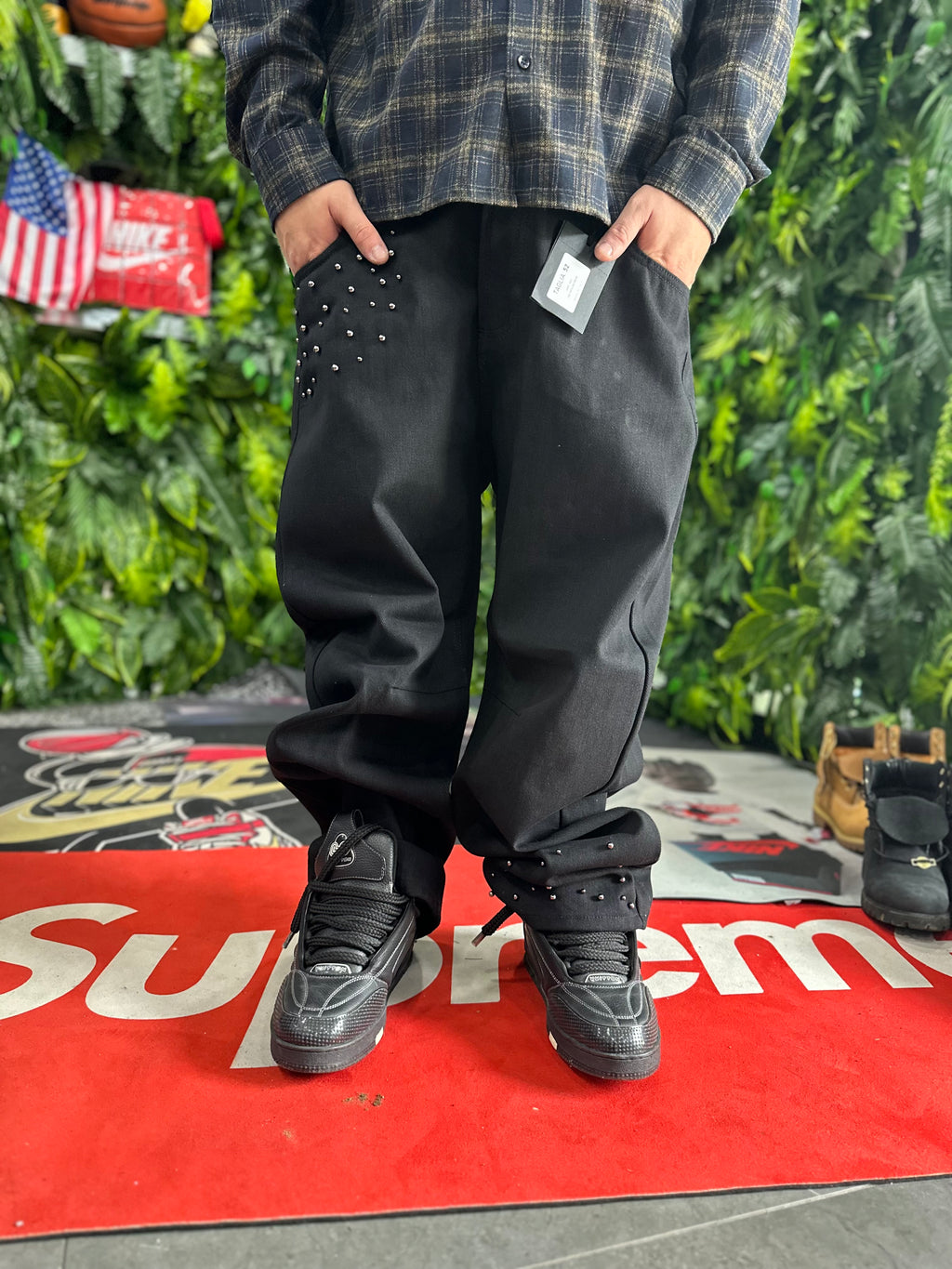 Denim Baggy Perla Black BUNKER