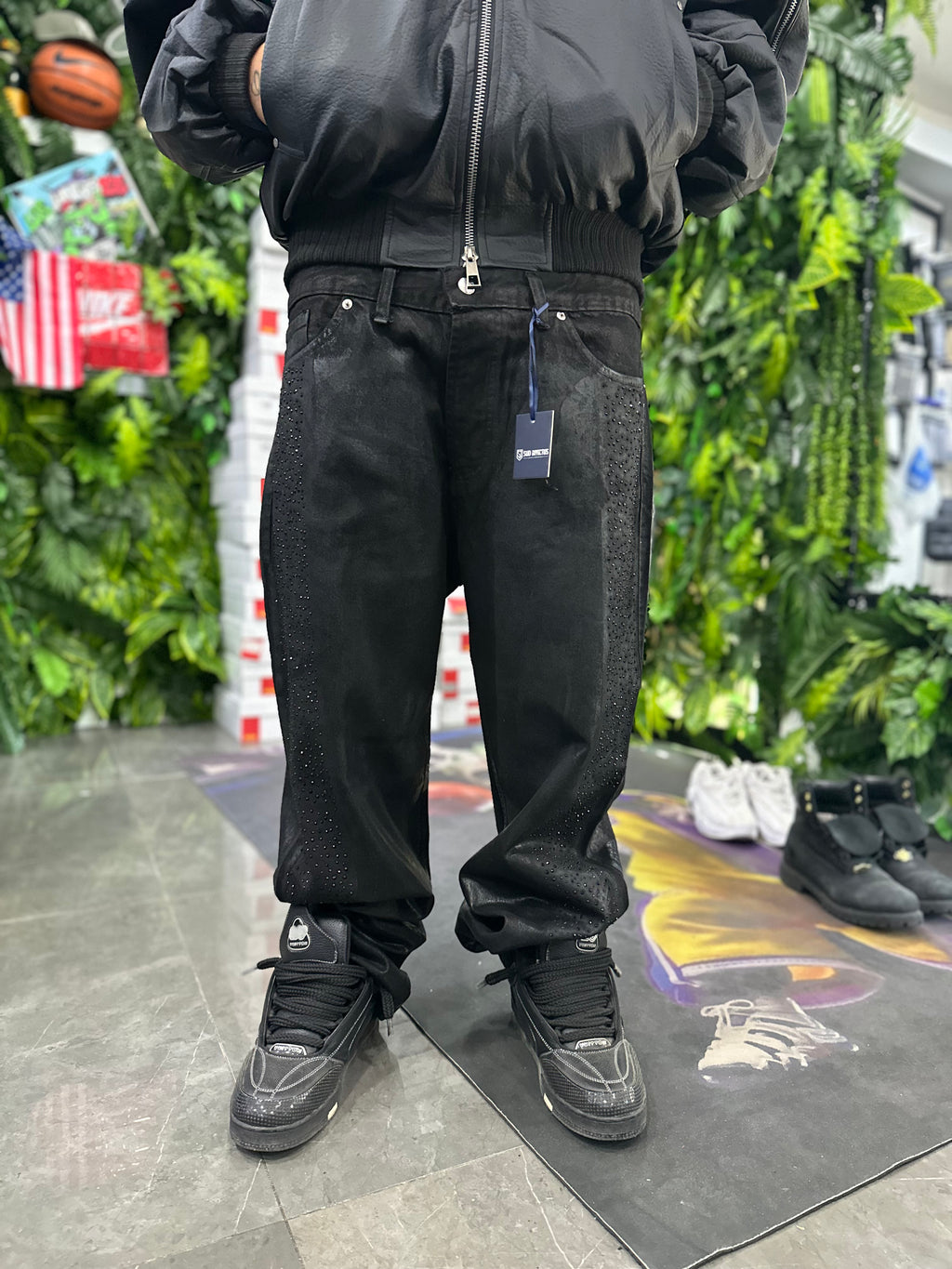 Denim Baggy Black Diamond Spammato