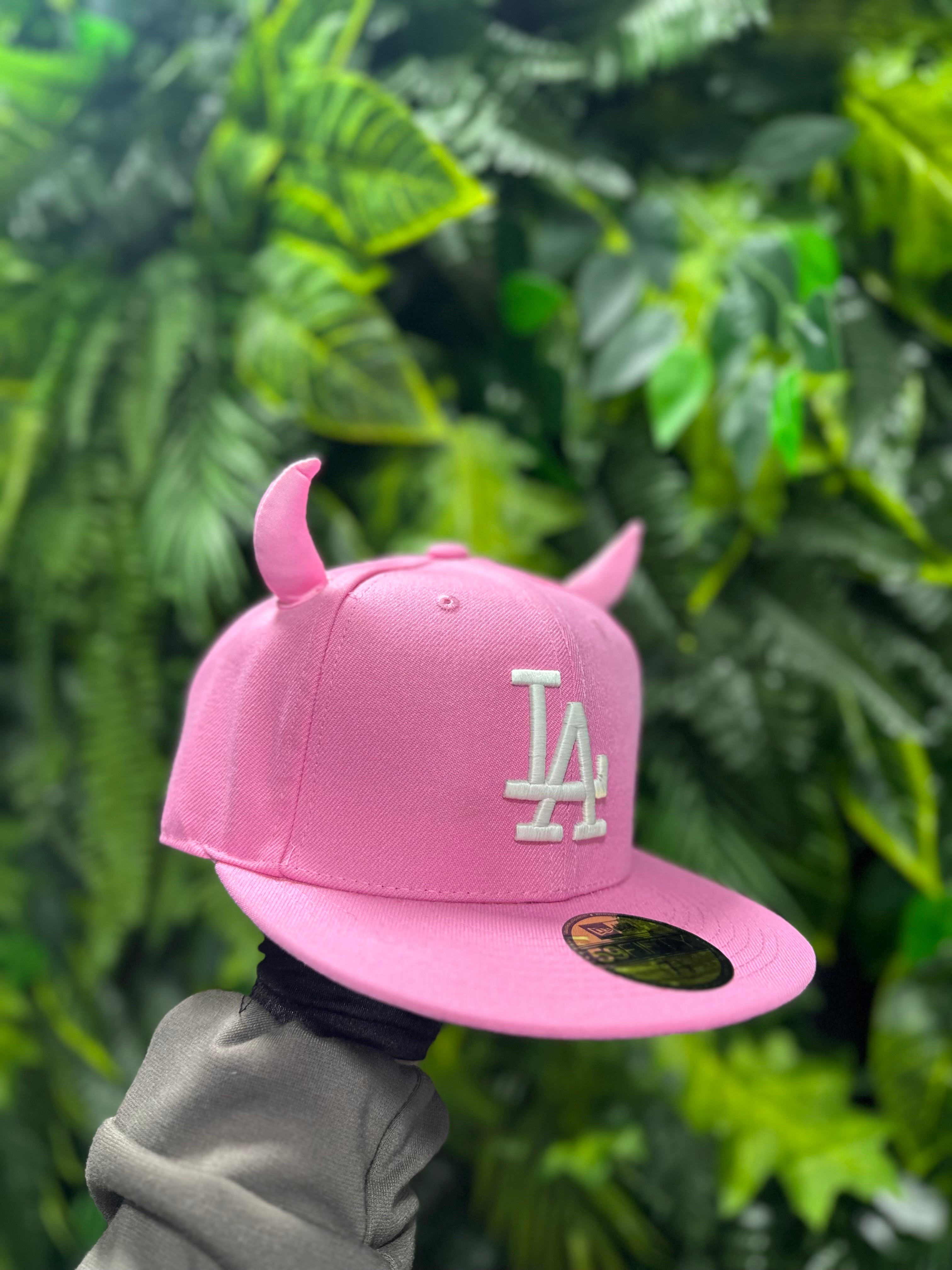 Cappello New Era Pink LA Corna