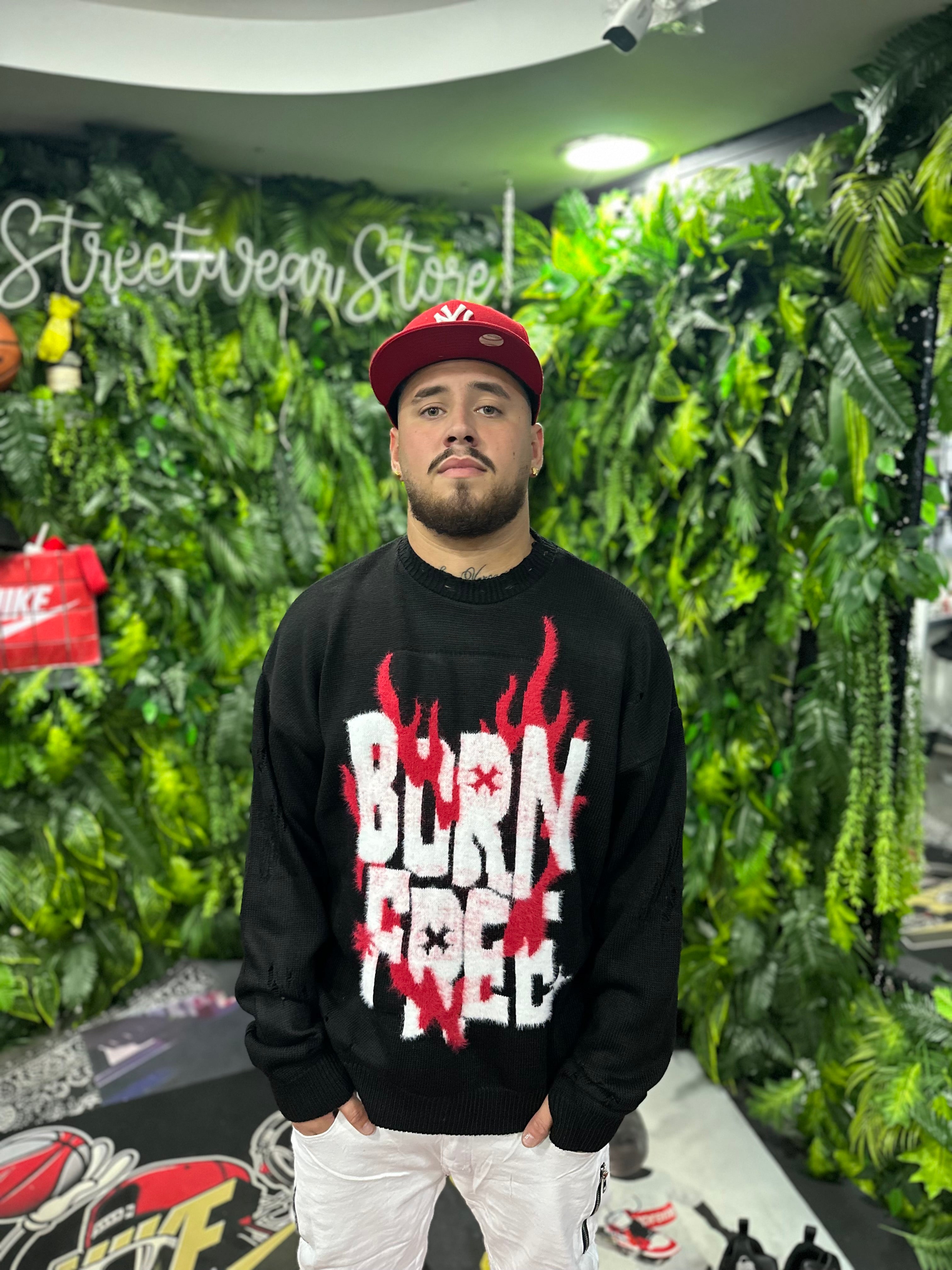 Maglione Black Born CIANOTIC