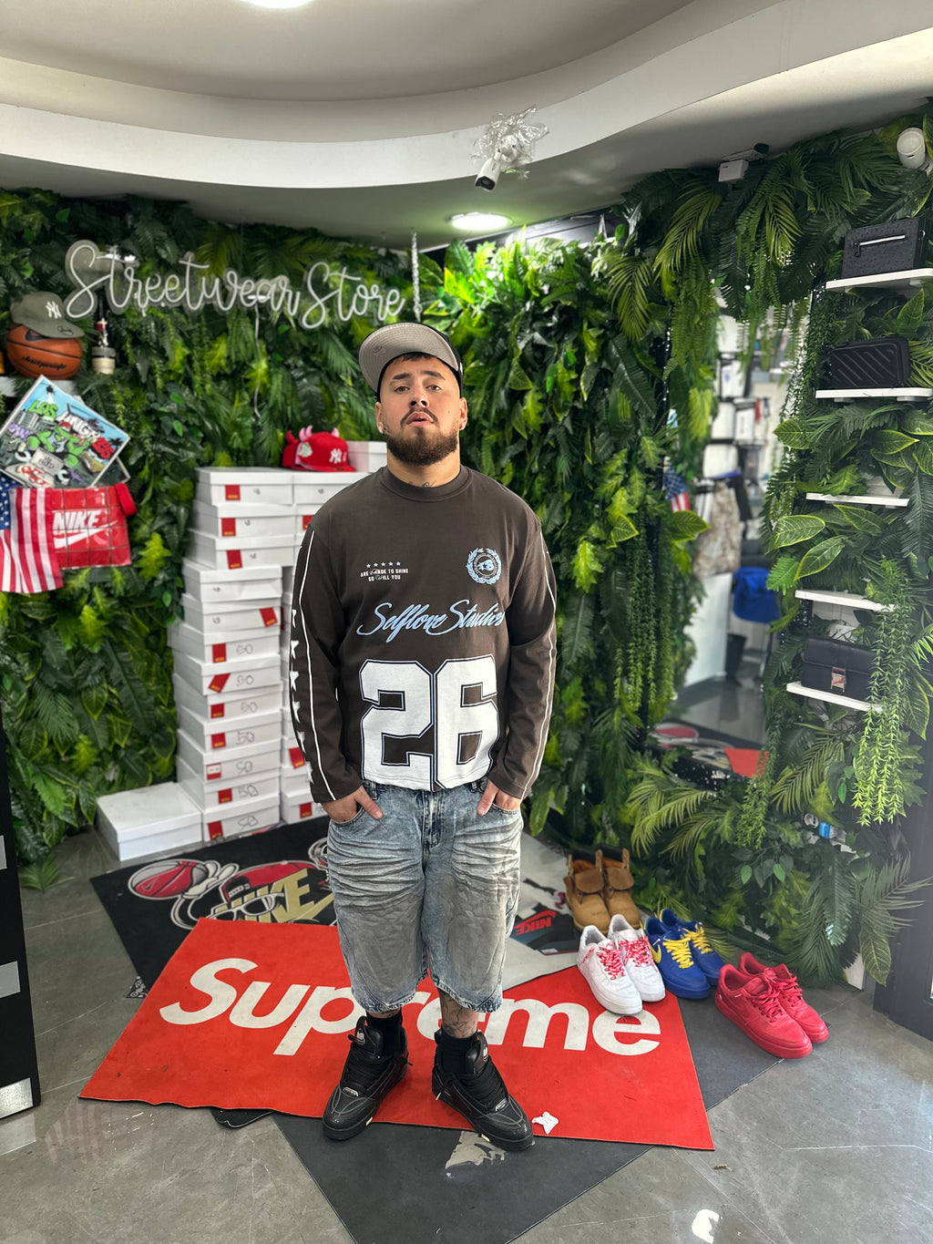 Shirt LongSleeve Brown SELFLOVE