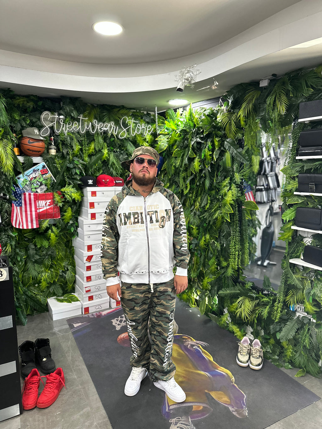 Tuta White Ambition Military