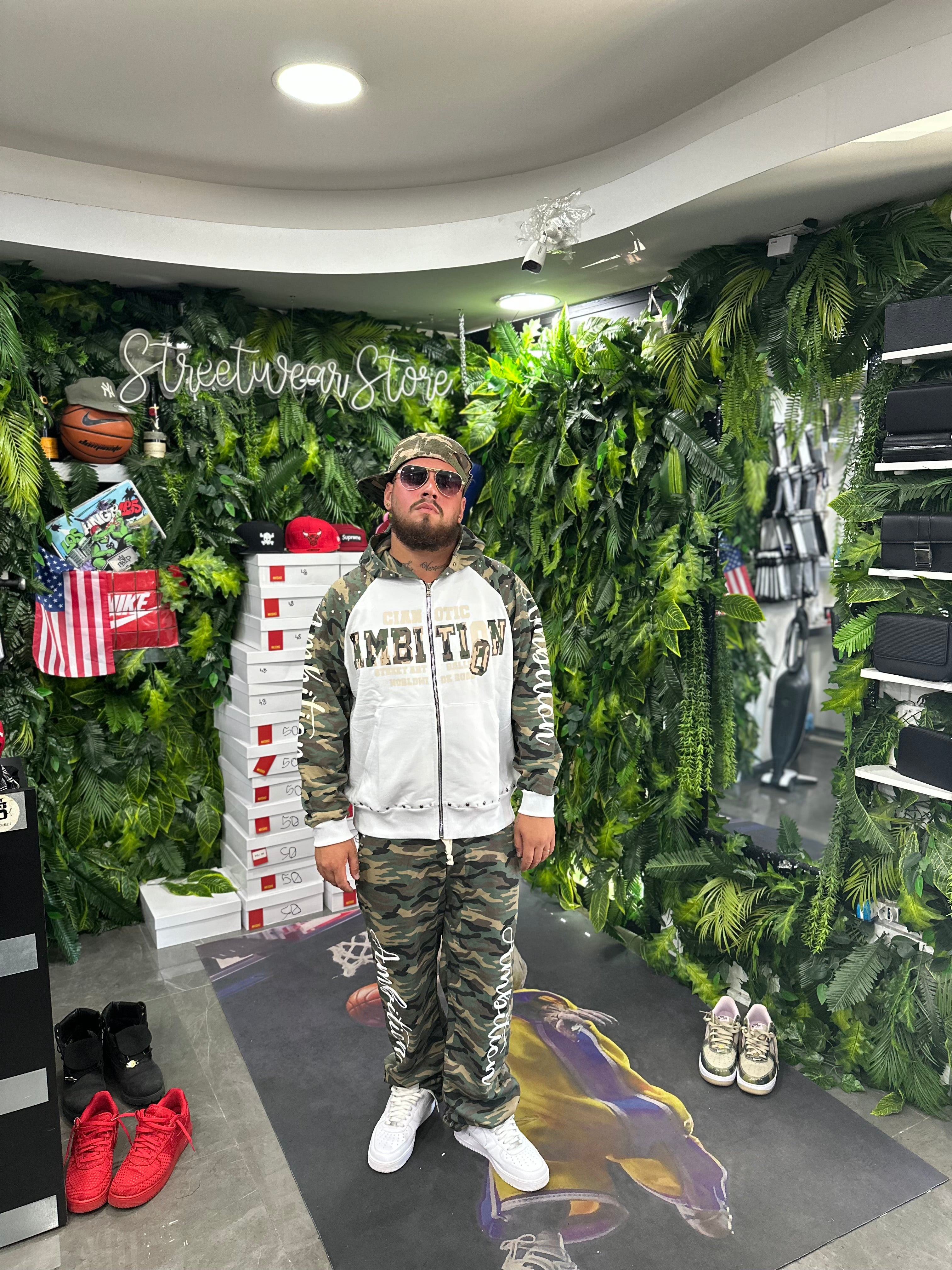 Tuta White Ambition Military