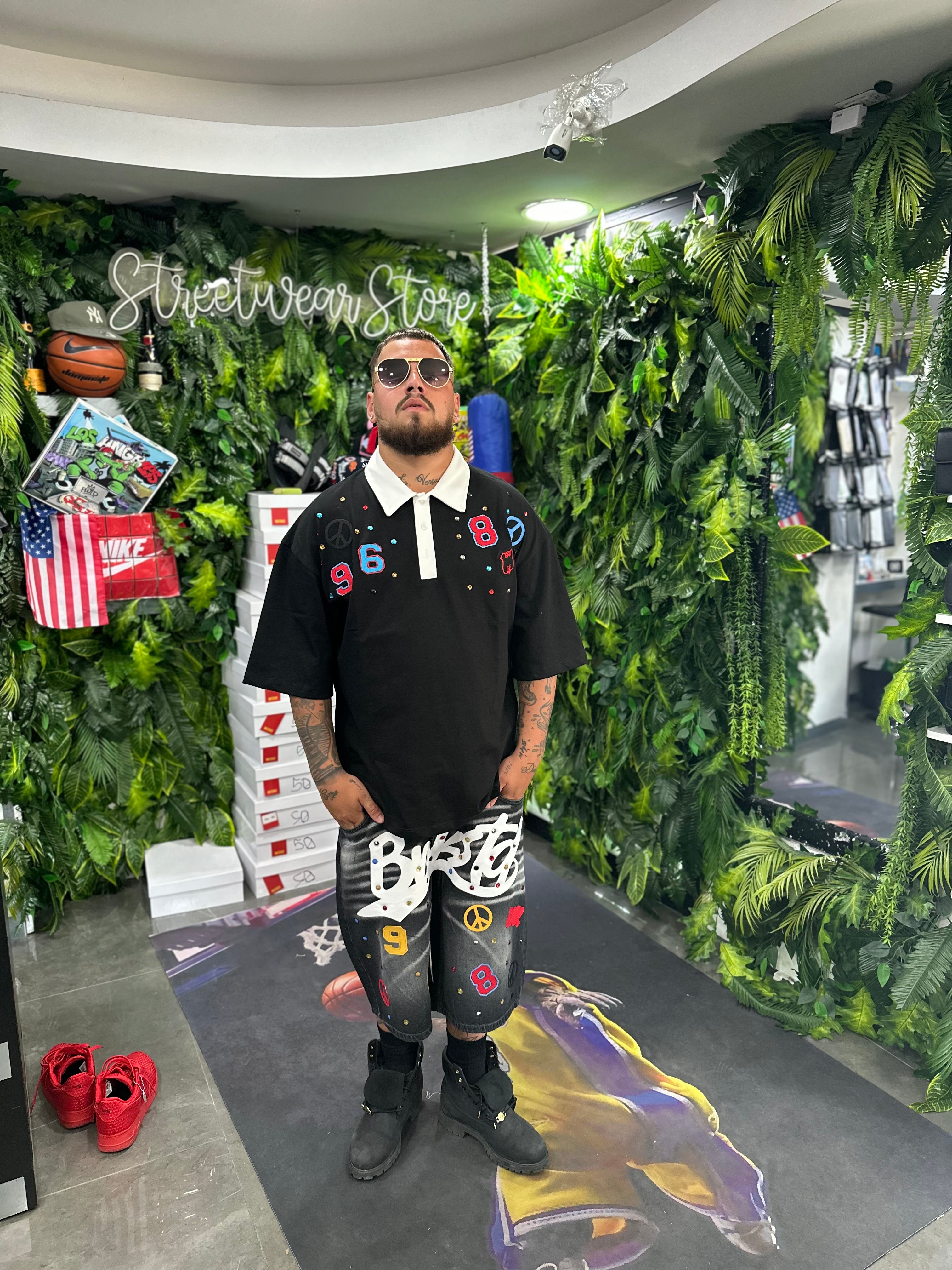 Polo Black Patch BUNKER