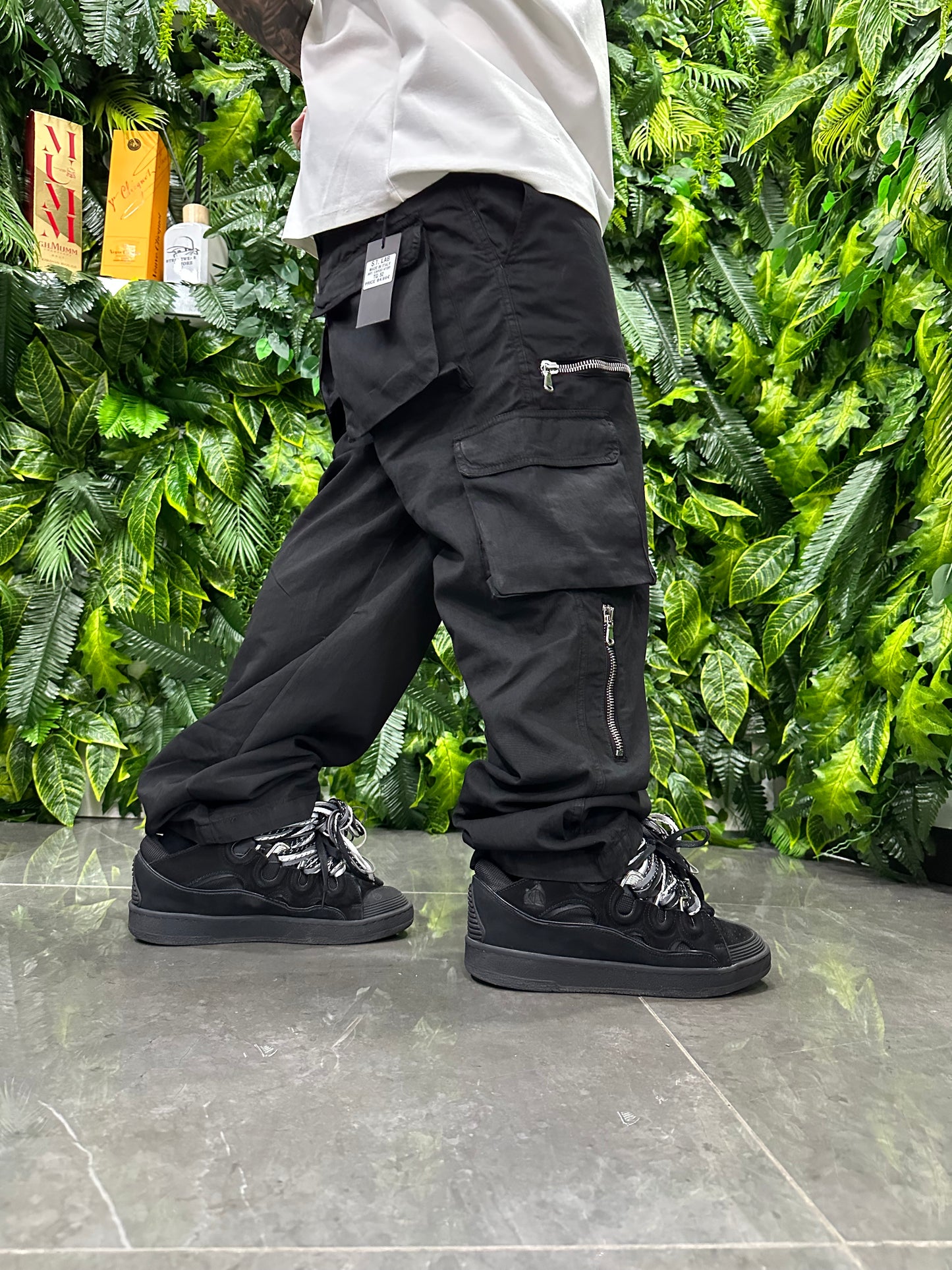 Cargo Black Zip STLAB