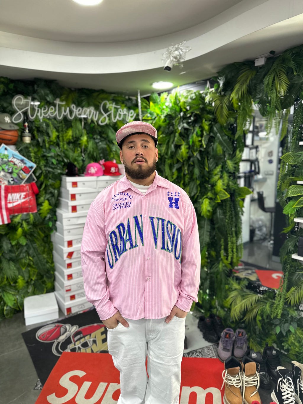 Camicia Pink UrbanVision BUNKER