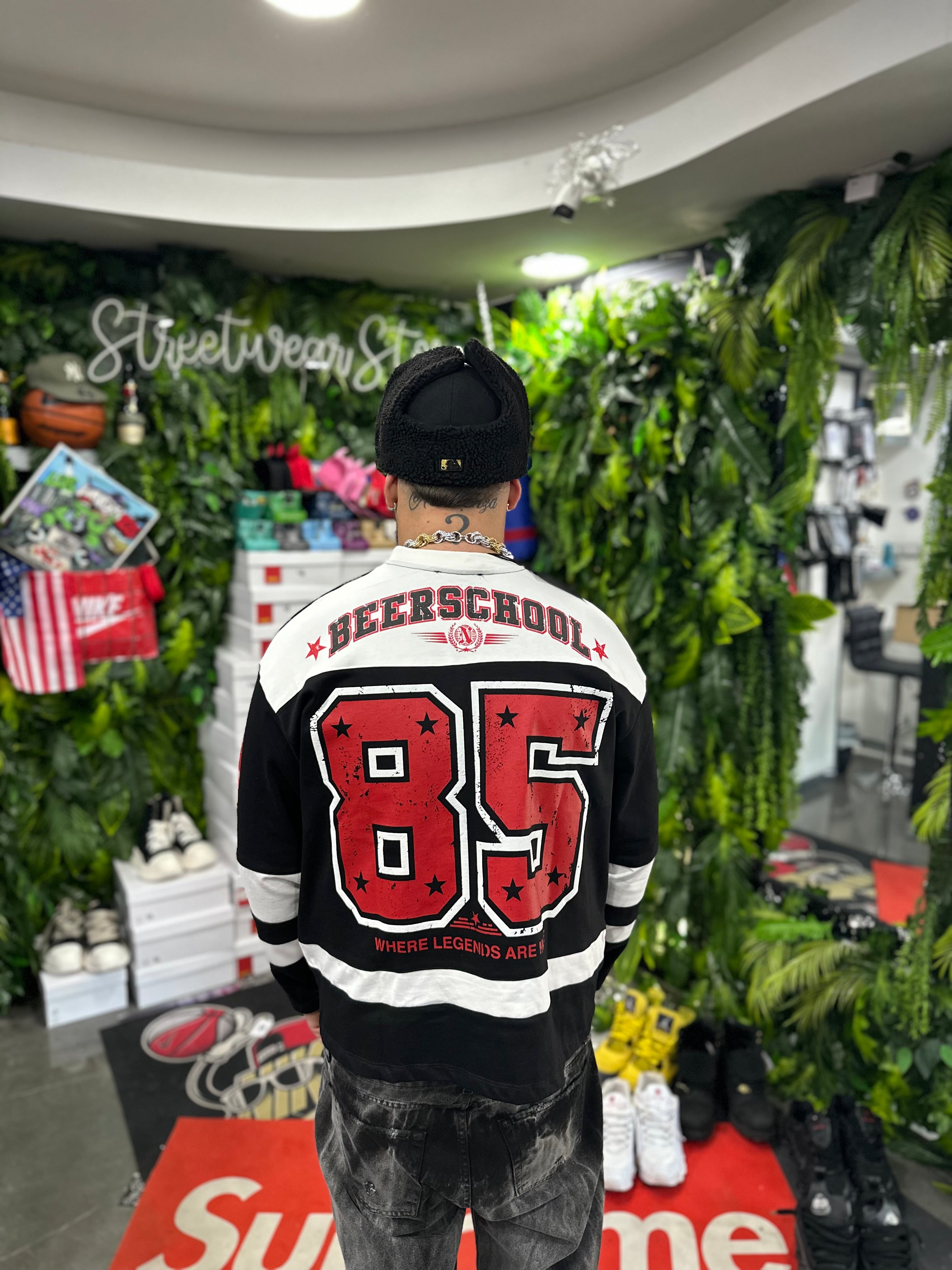 Shirt LongSleeve Black Beerschool BUNKER