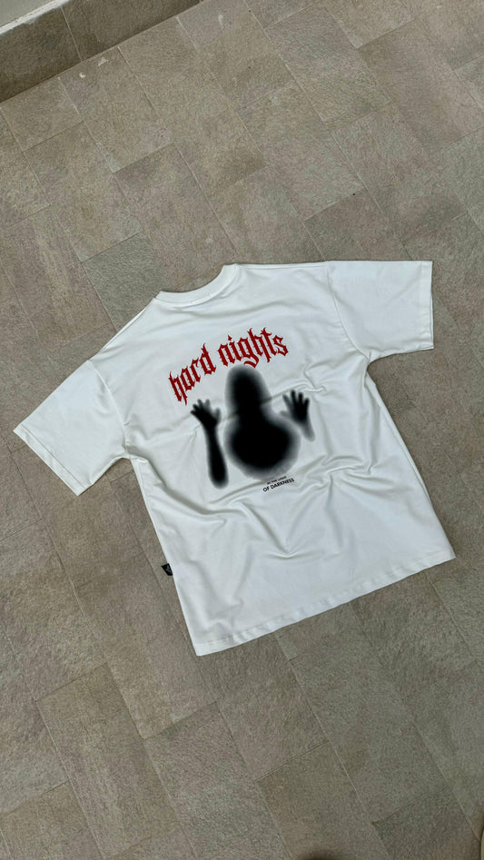 Shirt White HARD NIGHTS FRLV