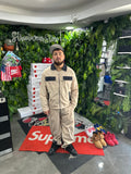 CoordSet Beige Denim/Nylon SELFLOVE