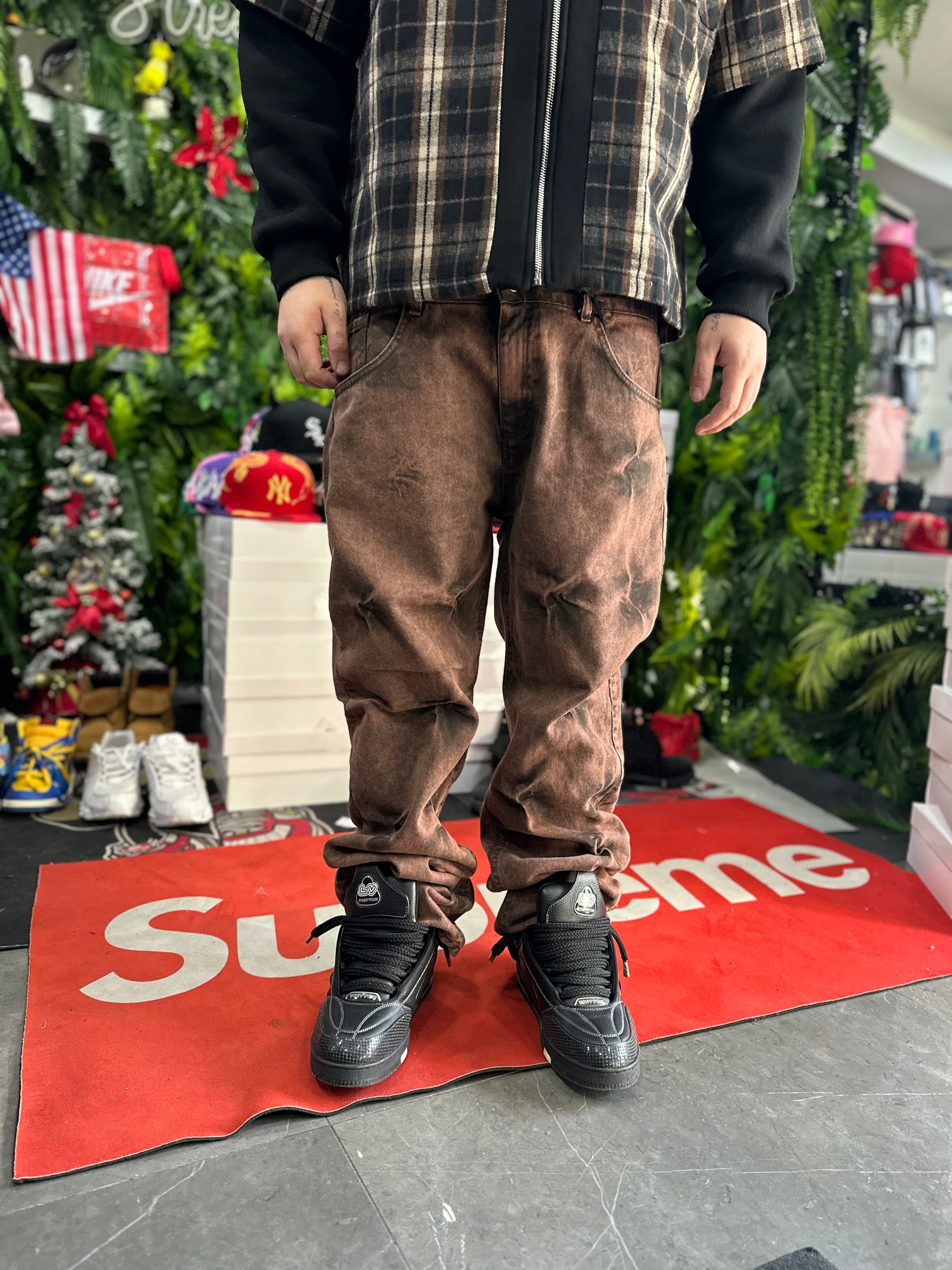 Denim Flare Biscuits BUNKER