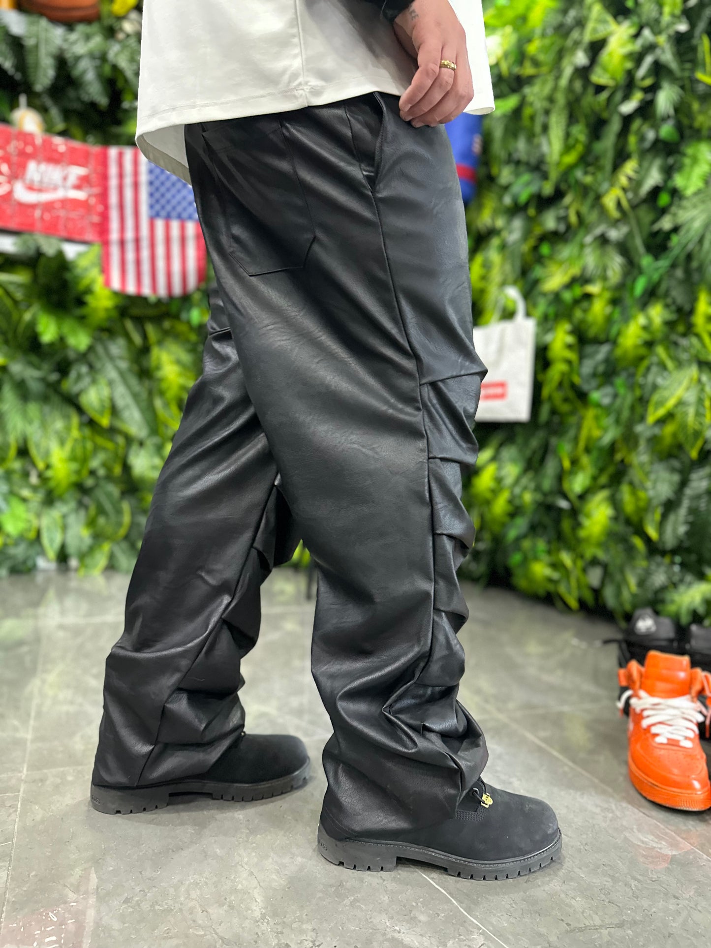 Pantalone Ecopelle Largo DONOTAGREE