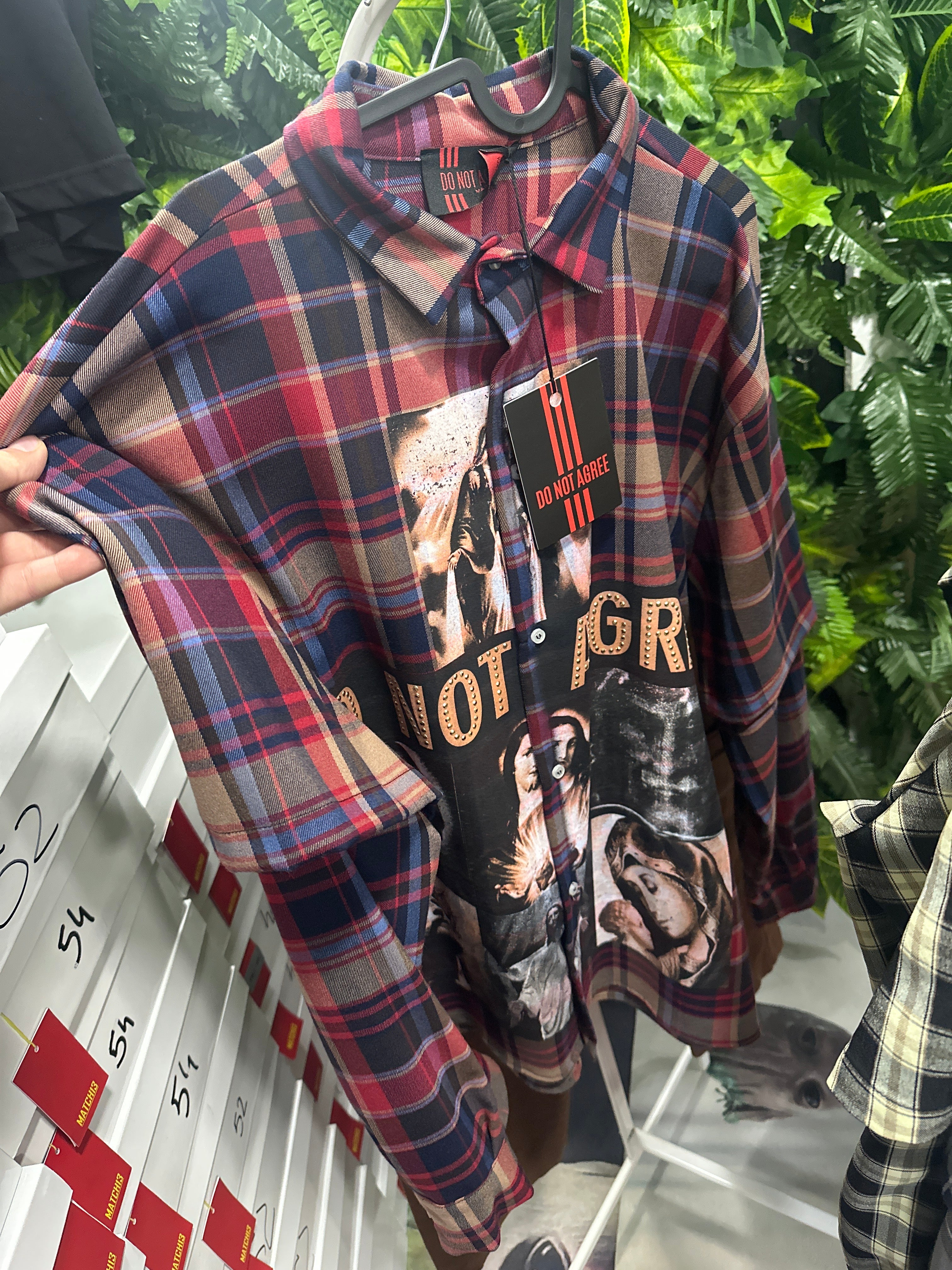 Camicia LongSleeve Bordeaux Saints DoNotAgree