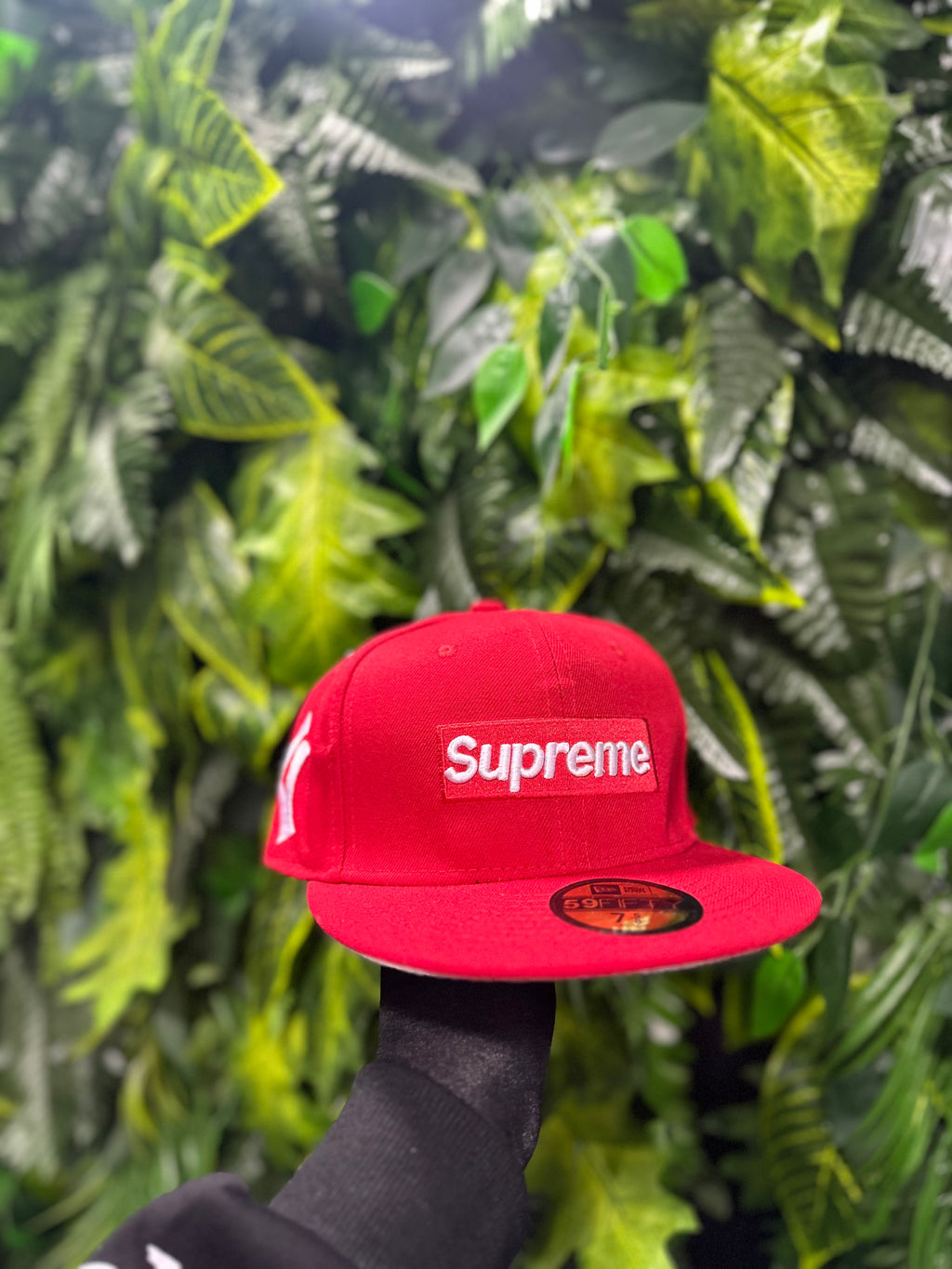 Cappello Supreme Box Logo New Era Red