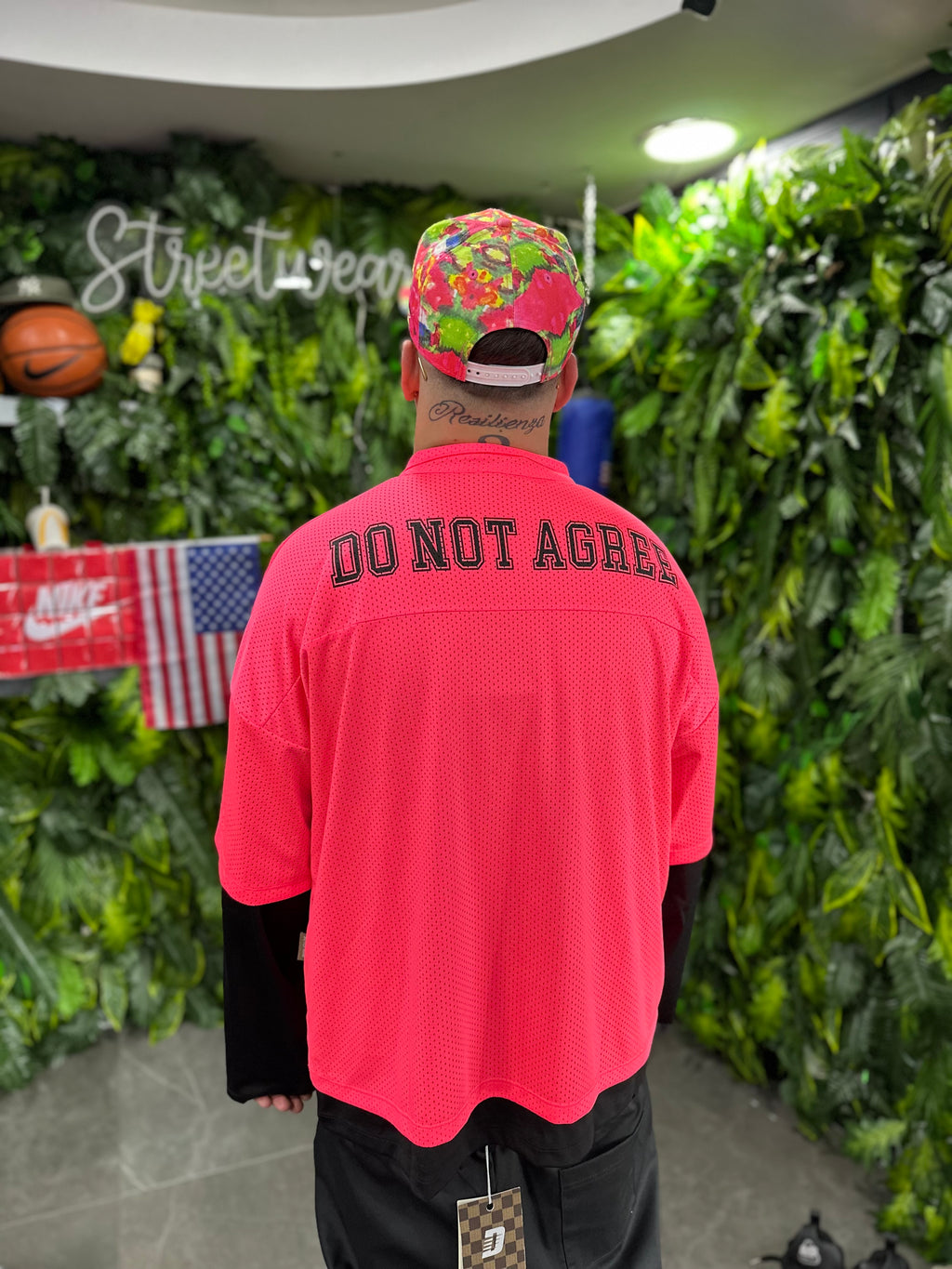 Shirt Long Sleeve Fucsia DONOTAGREE